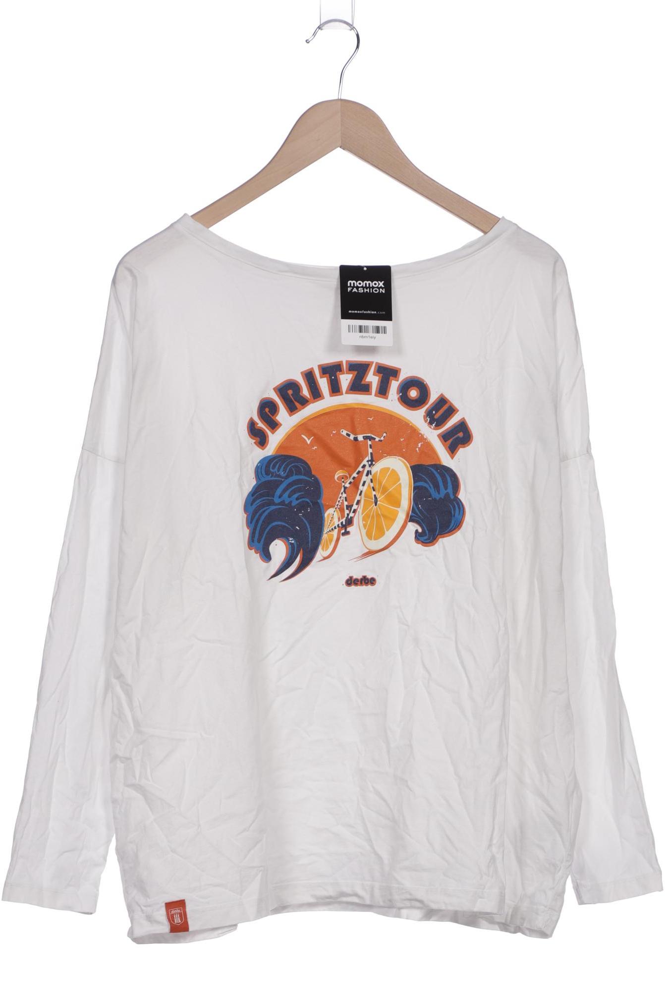 

Derbe Damen Langarmshirt, weiß, Gr. 38