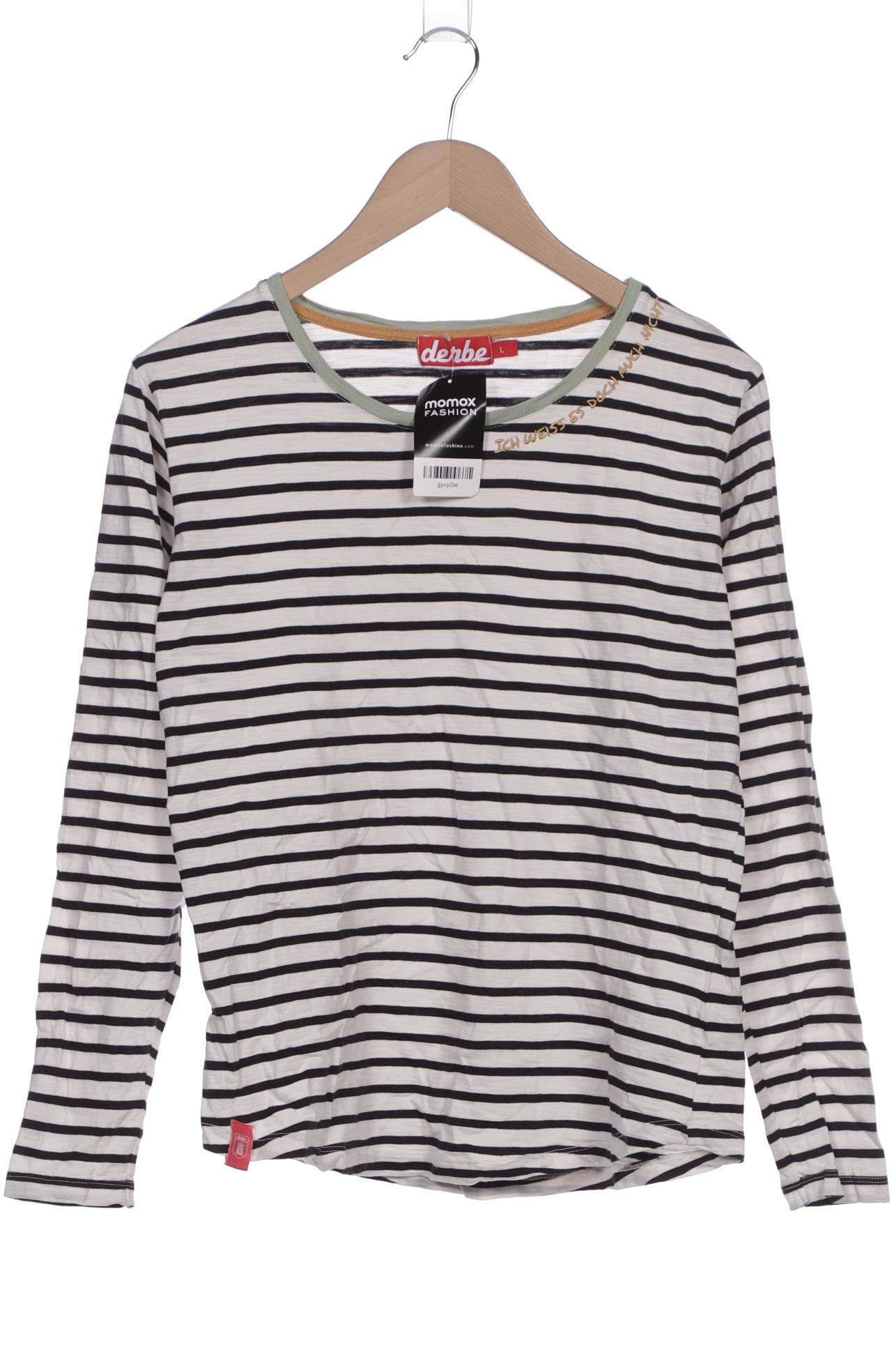

Derbe Damen Langarmshirt, weiß, Gr. 42
