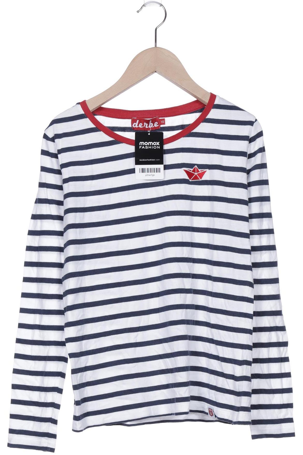 

Derbe Damen Langarmshirt, weiß, Gr. 34