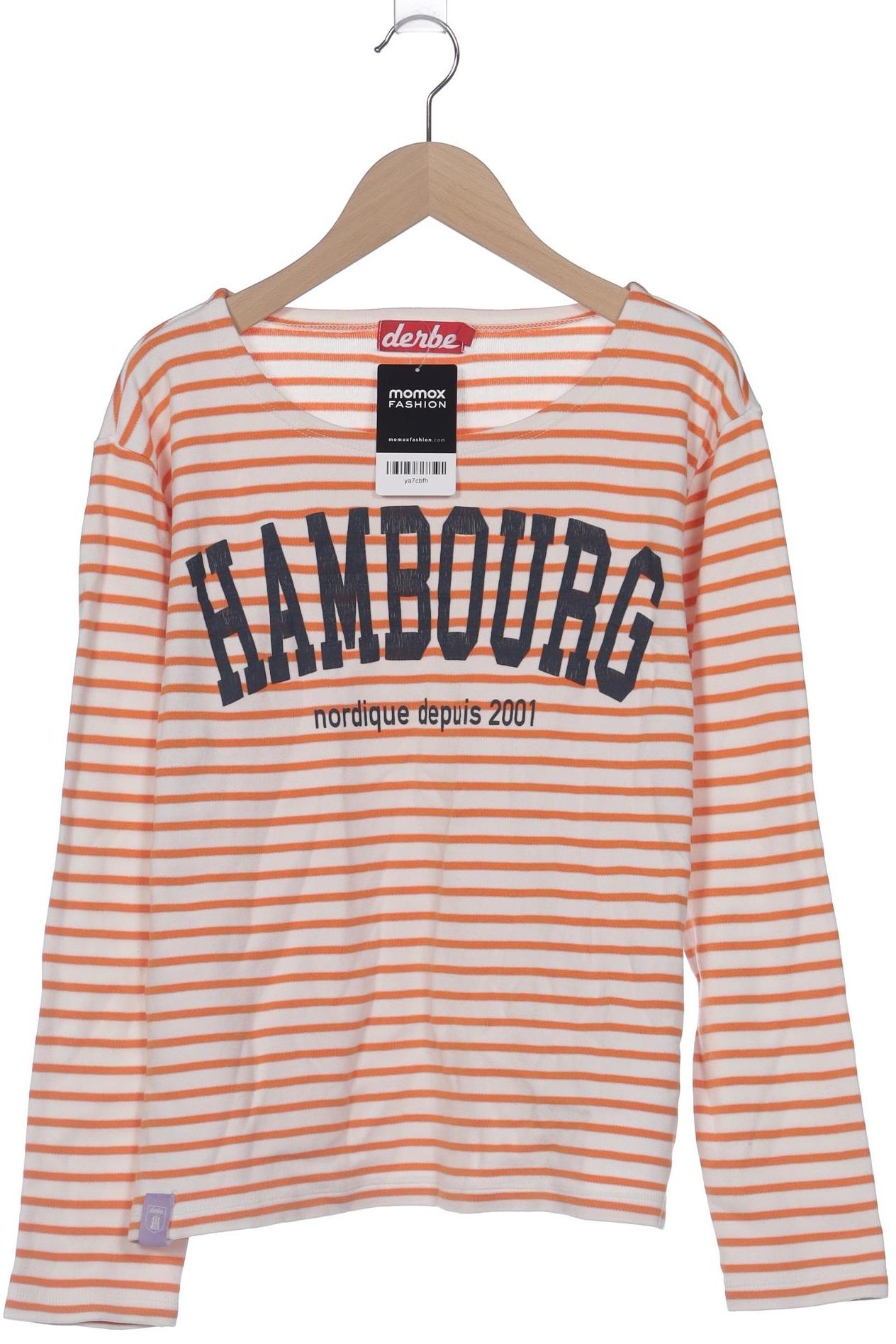 

Derbe Damen Langarmshirt, orange, Gr. 38