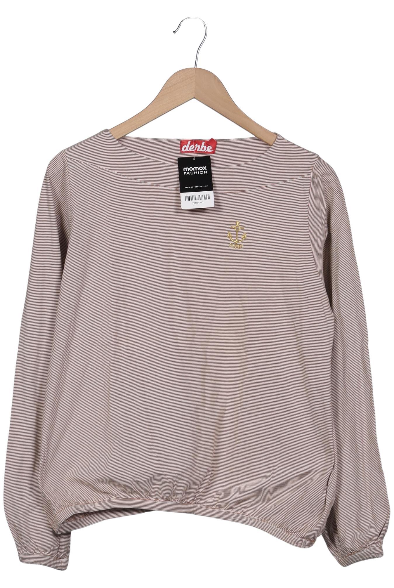 

Derbe Damen Langarmshirt, braun, Gr. 42