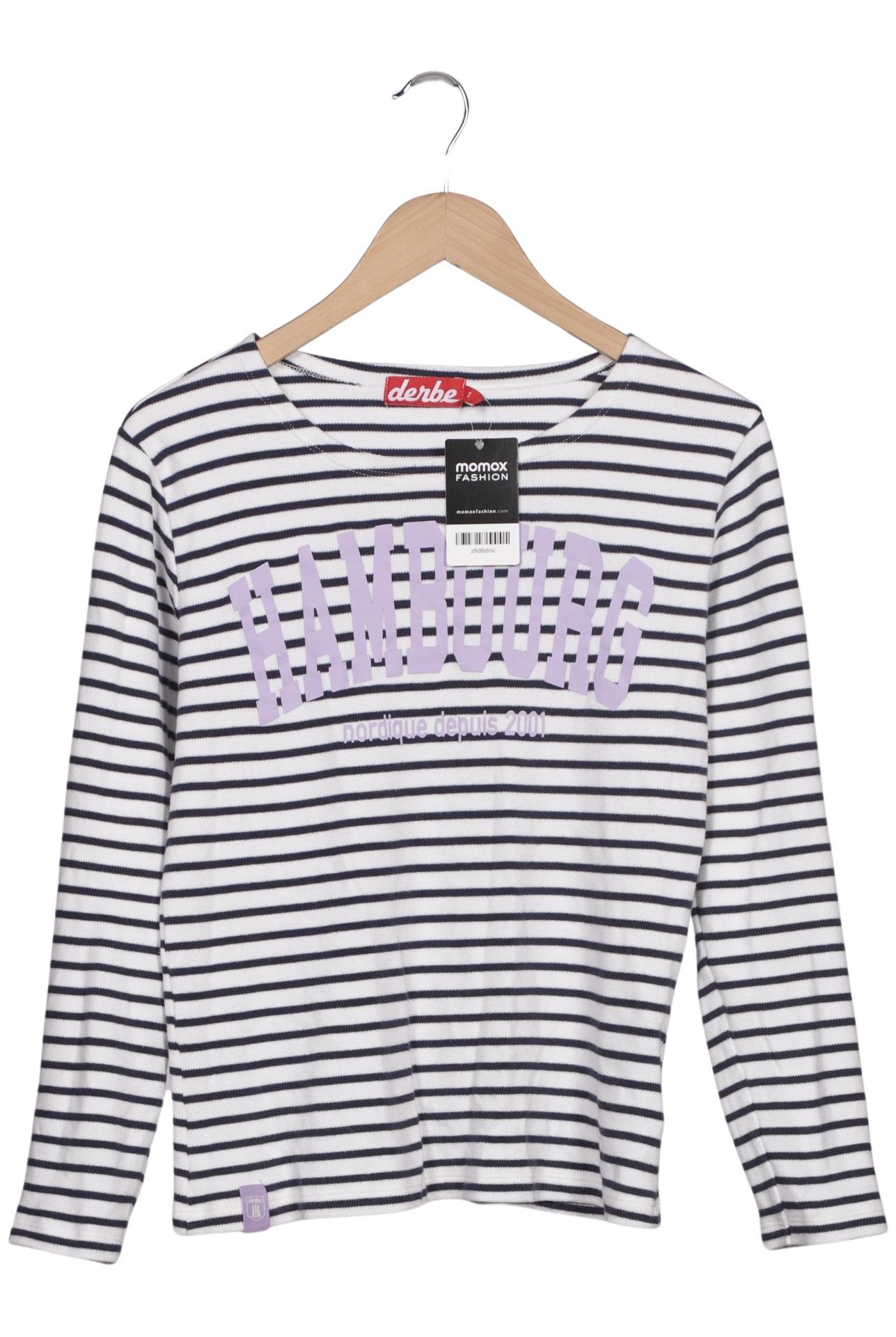 

Derbe Damen Langarmshirt, weiß, Gr. 36