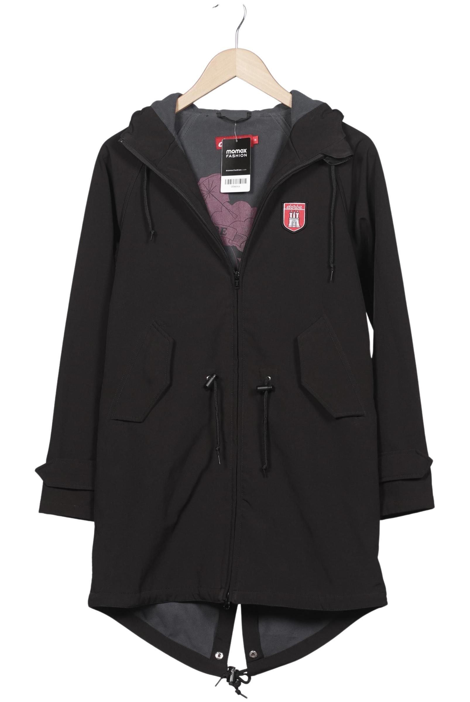 

Derbe Damen Mantel, schwarz, Gr. 36