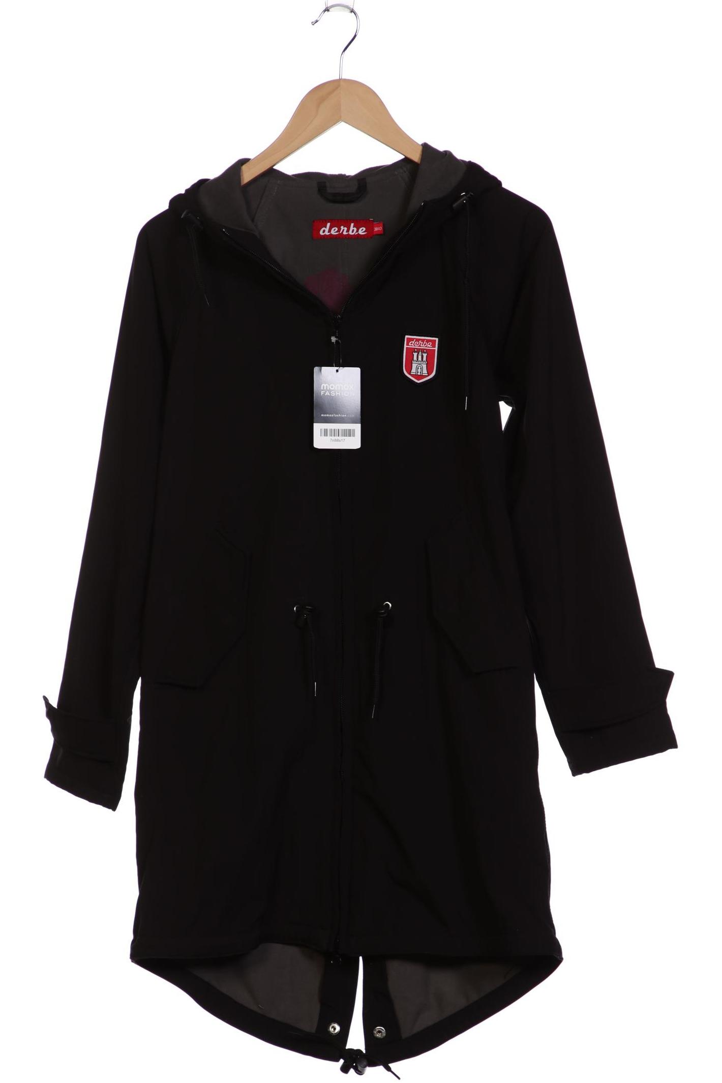 

Derbe Damen Mantel, schwarz, Gr. 34