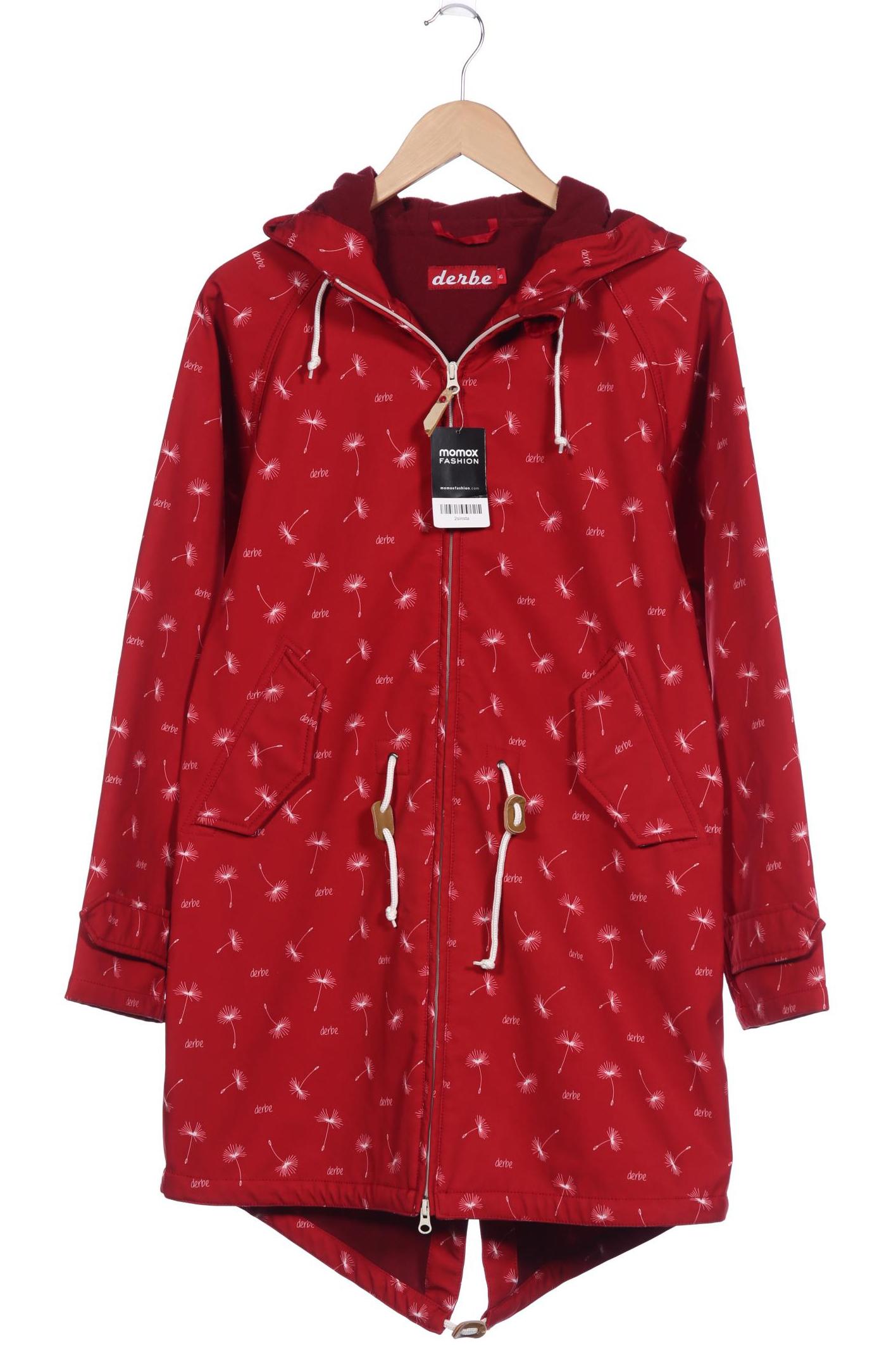 

Derbe Damen Mantel, rot