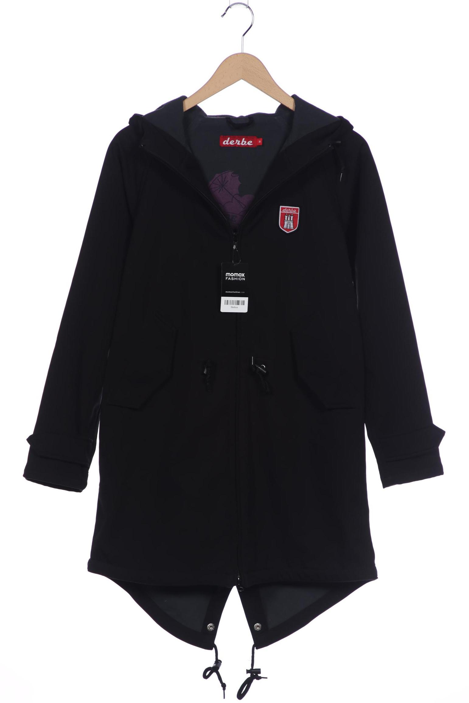 

Derbe Damen Mantel, schwarz, Gr. 38
