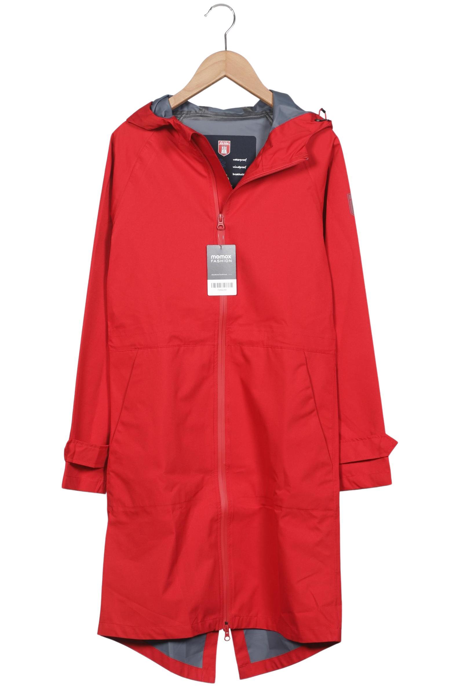 

Derbe Damen Mantel, rot, Gr. 34