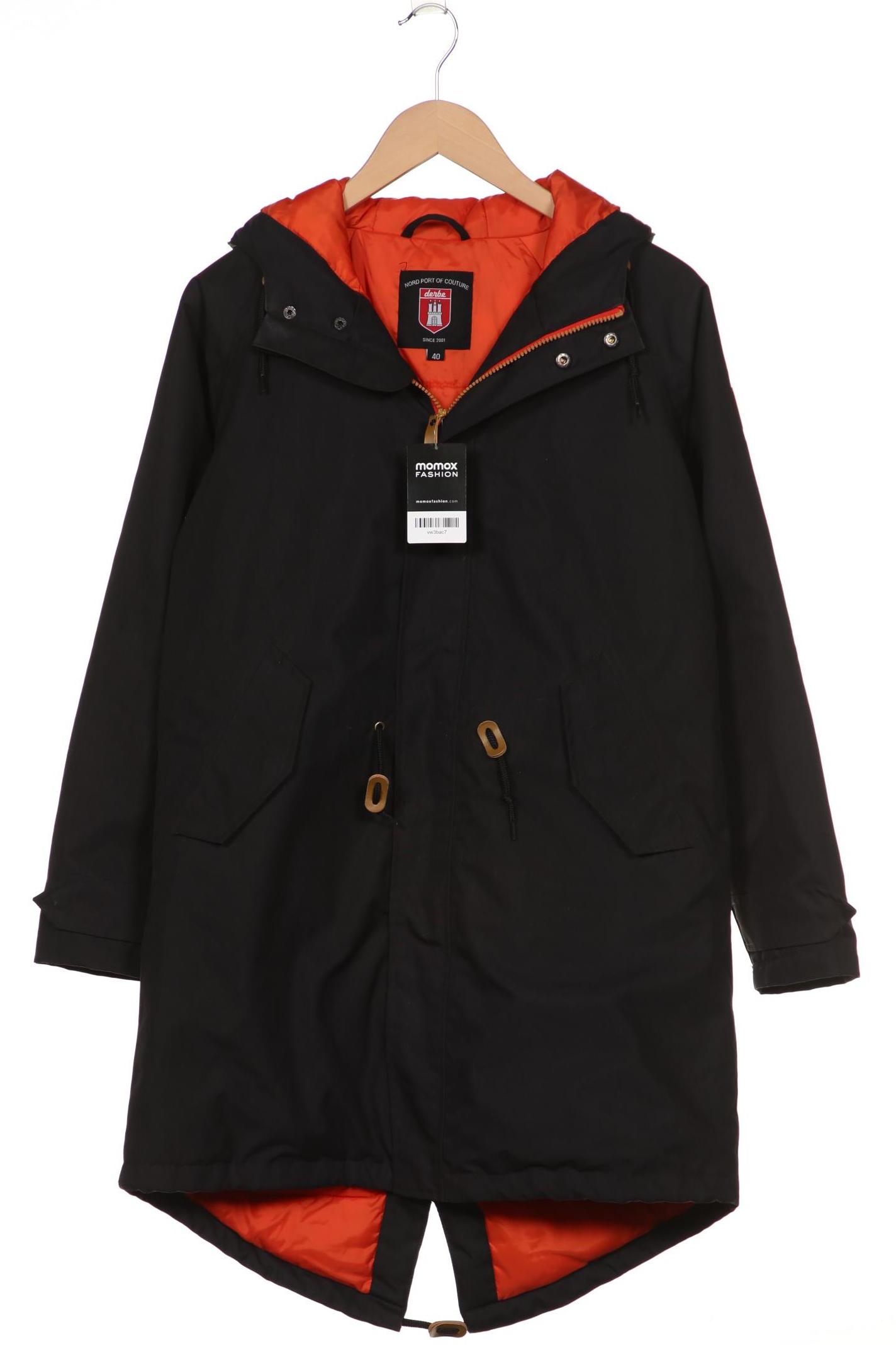

Derbe Damen Mantel, schwarz, Gr. 40