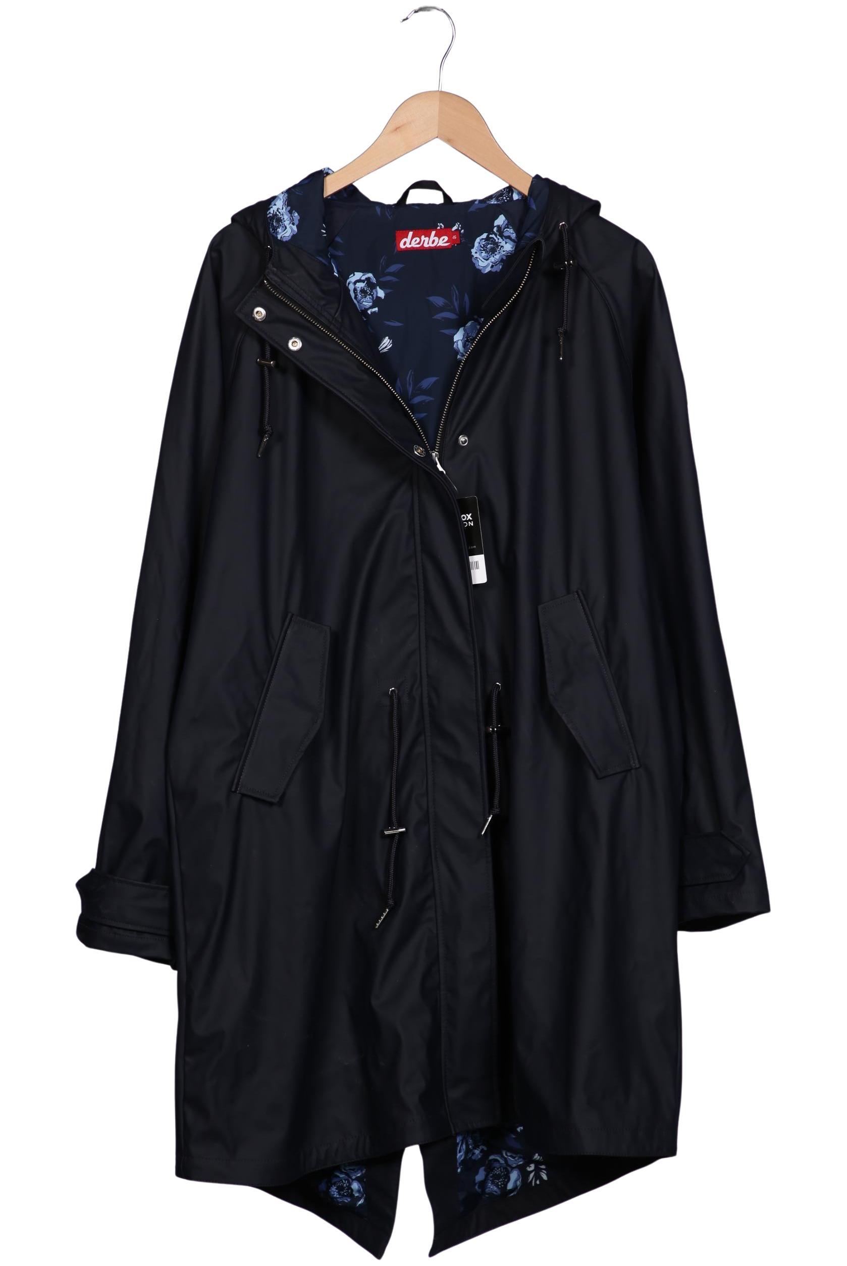 

Derbe Damen Mantel, marineblau, Gr. 46