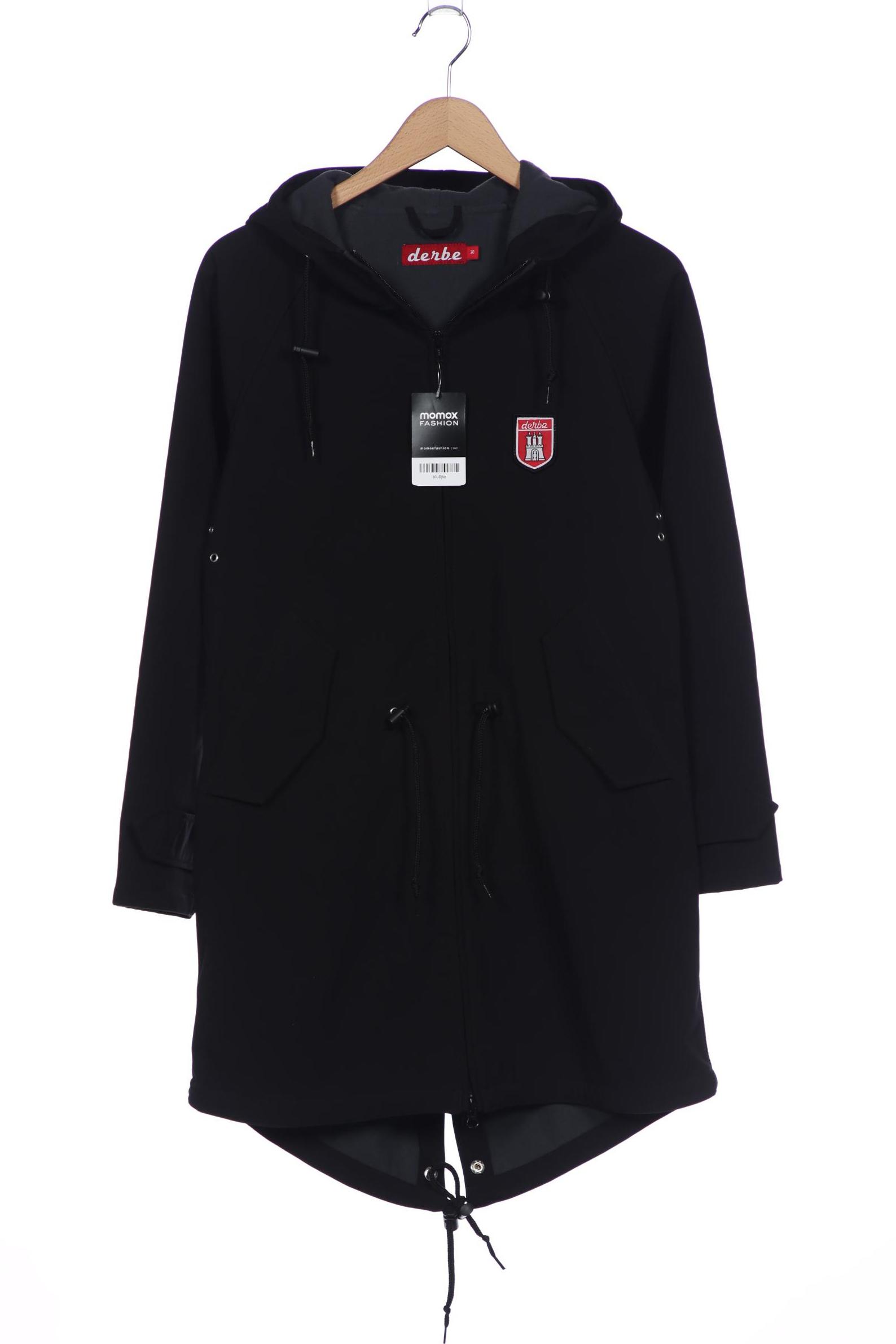 

Derbe Damen Mantel, schwarz, Gr. 38