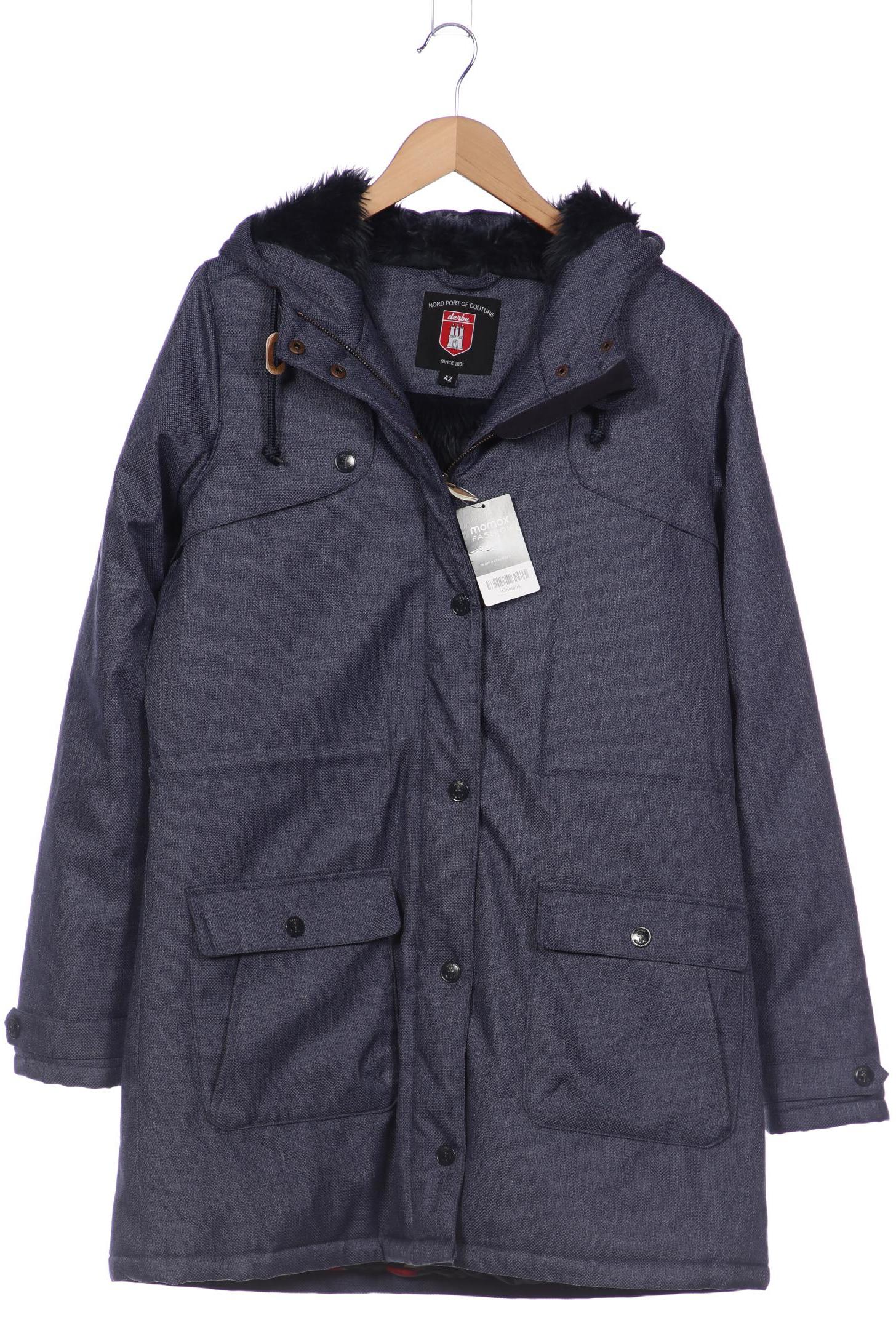 

Derbe Damen Mantel, marineblau, Gr. 42