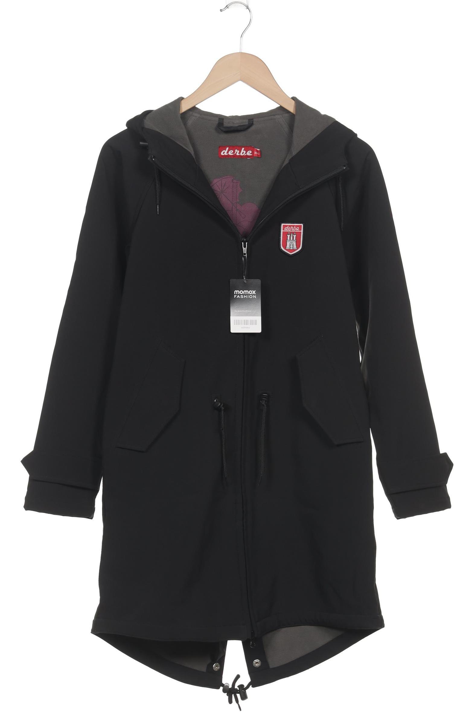 

Derbe Damen Mantel, schwarz, Gr. 38