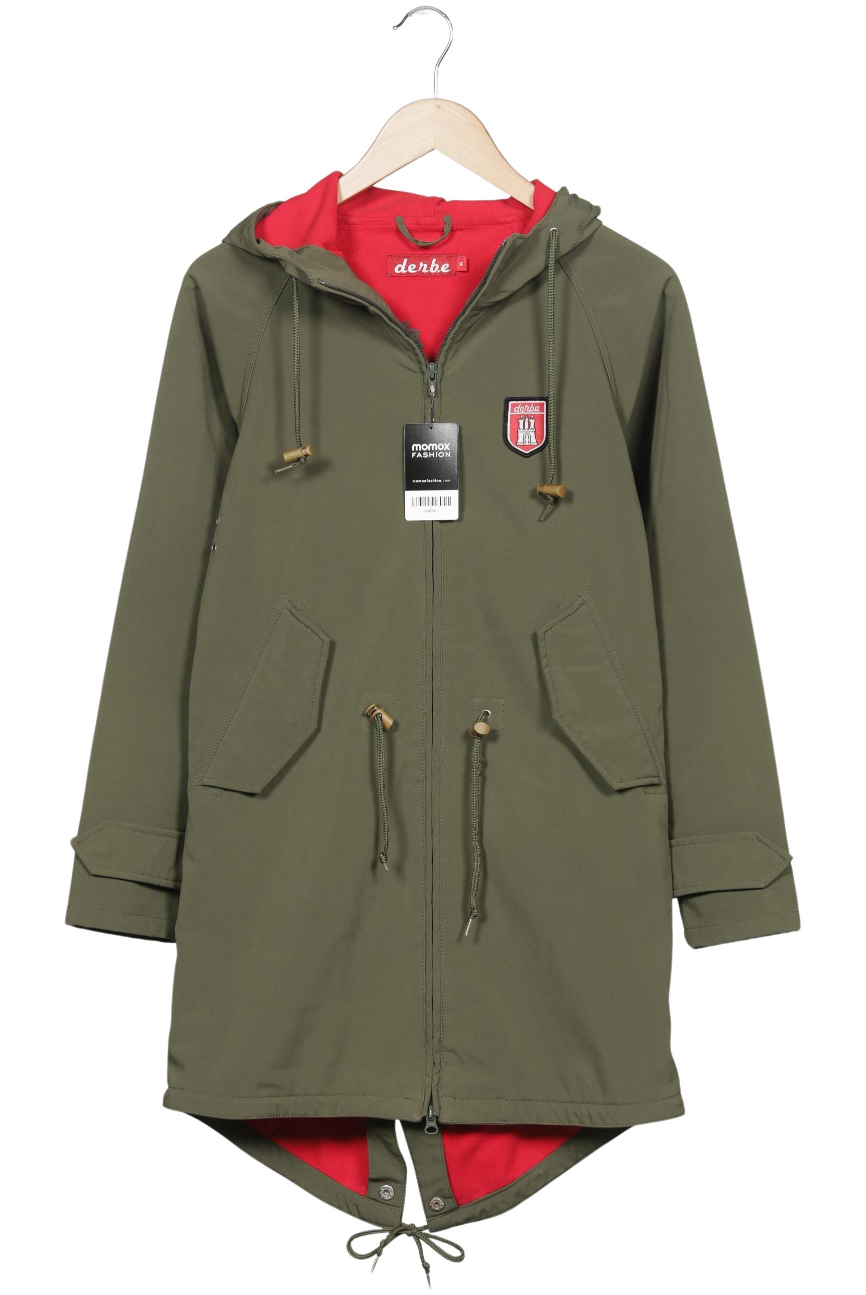 

Derbe Damen Mantel, grün, Gr. 36