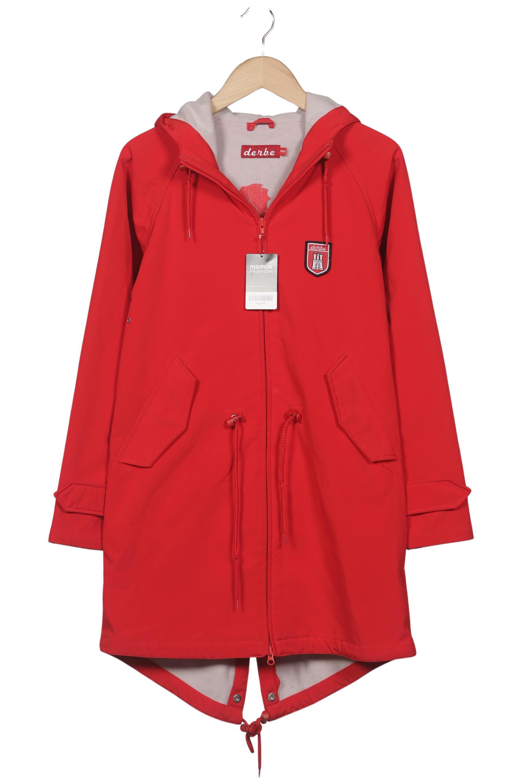 

Derbe Damen Mantel, rot, Gr. 38