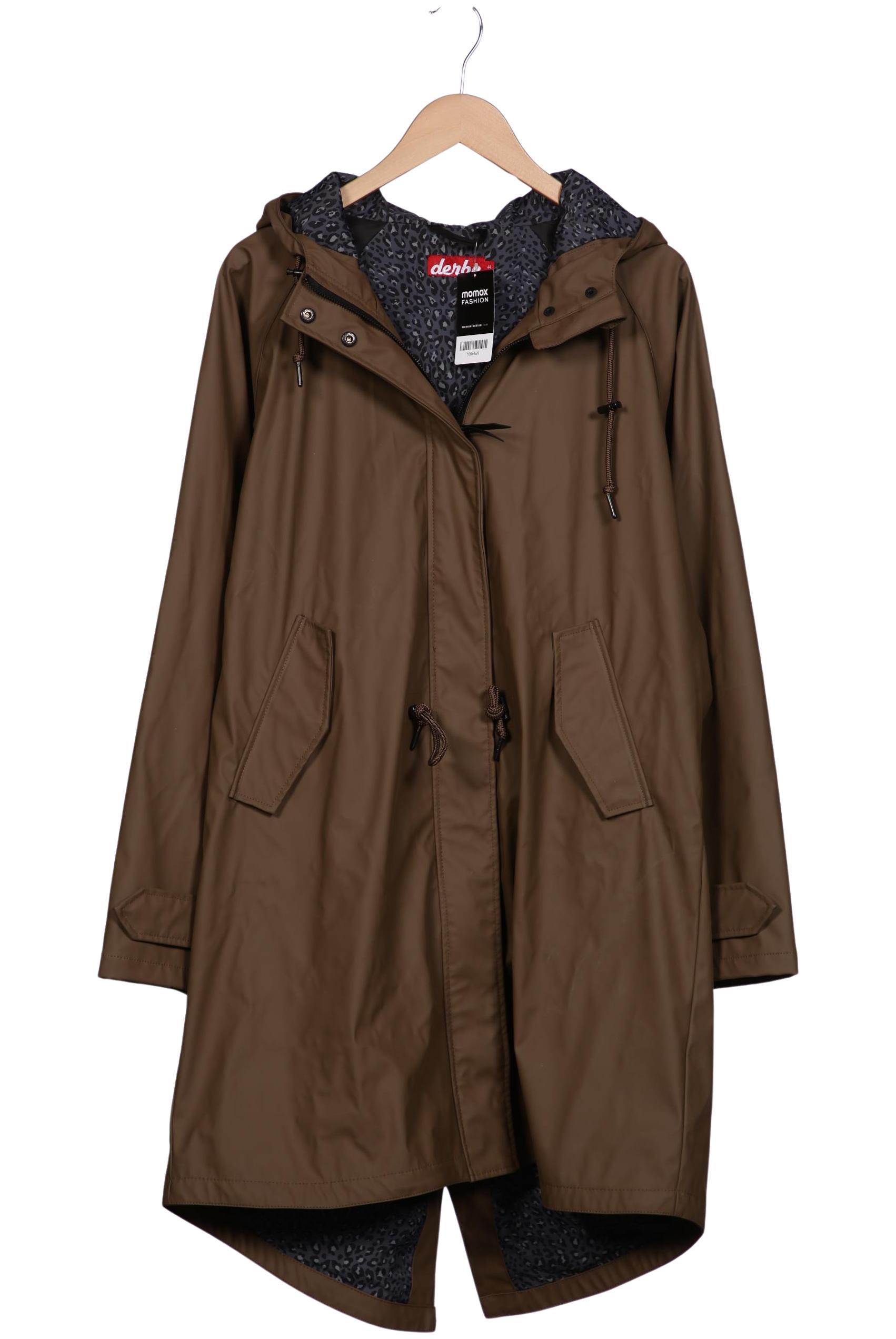 

Derbe Damen Mantel, braun, Gr. 44