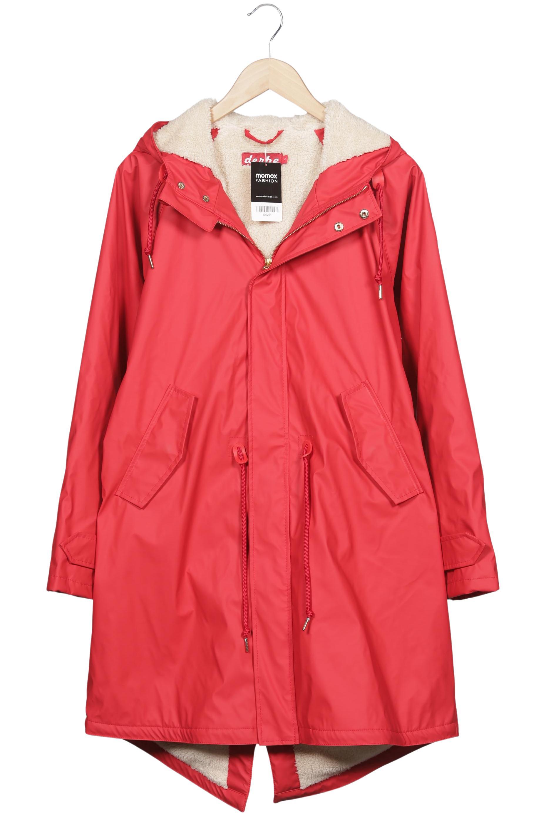 

Derbe Damen Mantel, rot, Gr. 40