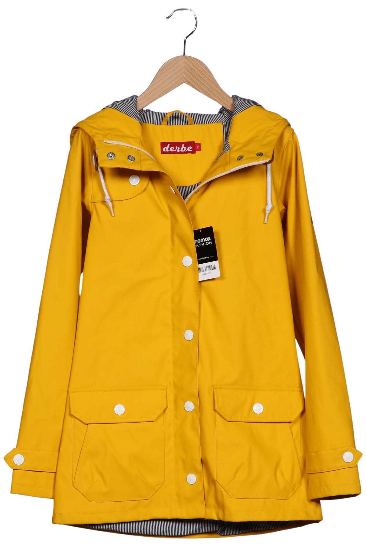 

Derbe Damen Mantel, gelb, Gr. 34