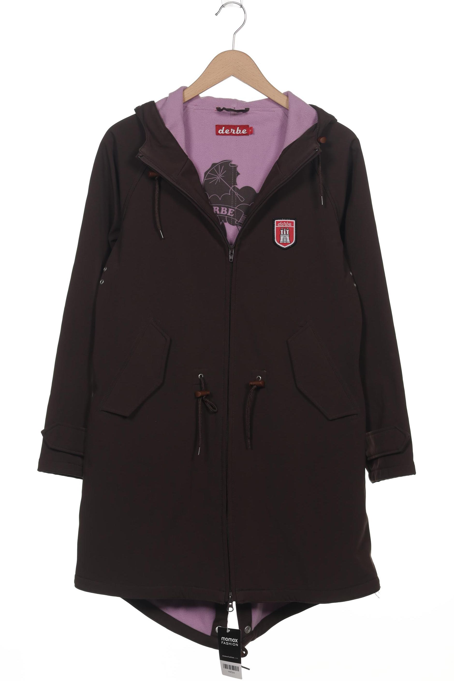 

Derbe Damen Mantel, braun, Gr. 40