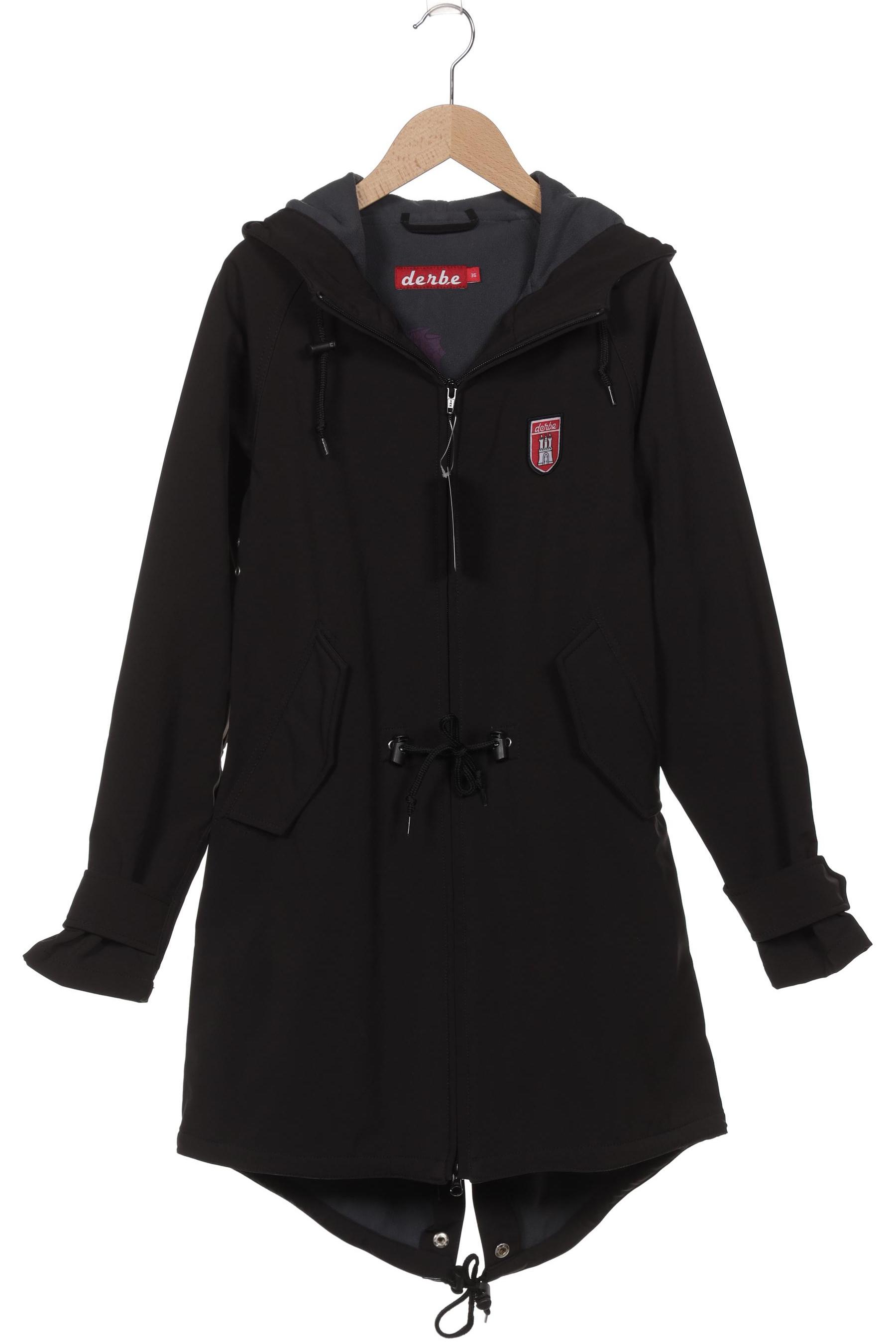 

Derbe Damen Mantel, schwarz, Gr. 36
