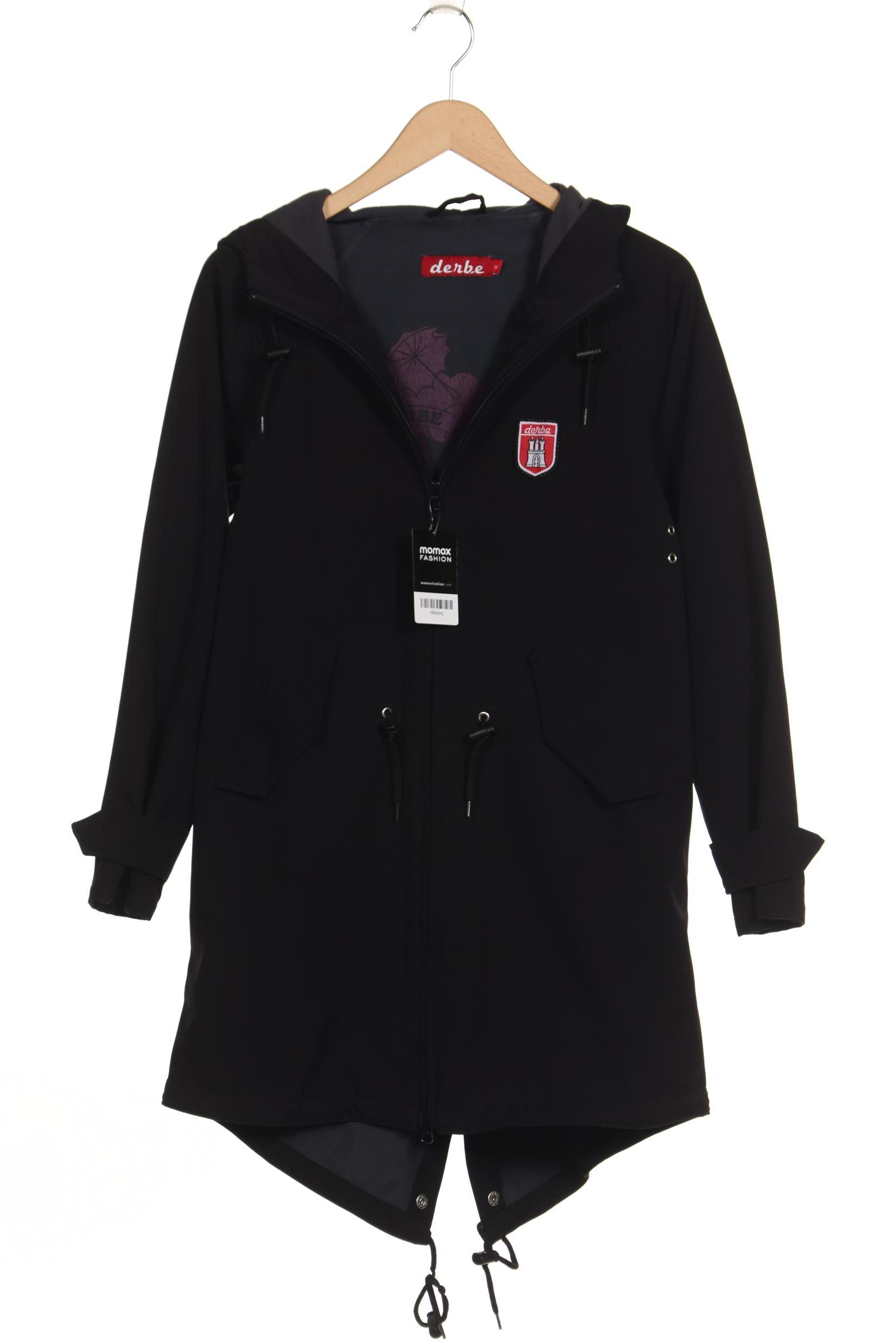 

Derbe Damen Mantel, schwarz, Gr. 38