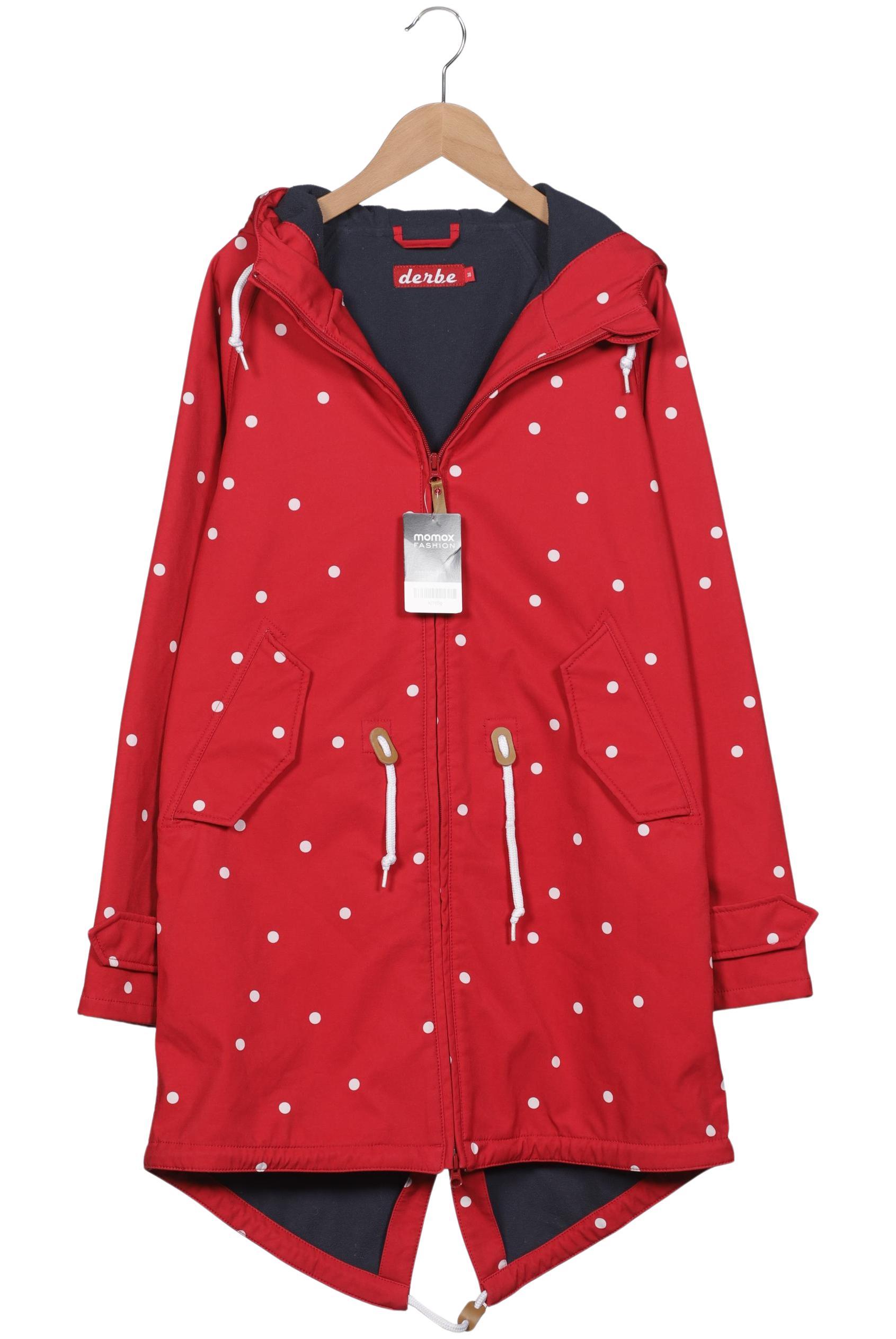 

Derbe Damen Mantel, rot, Gr. 38