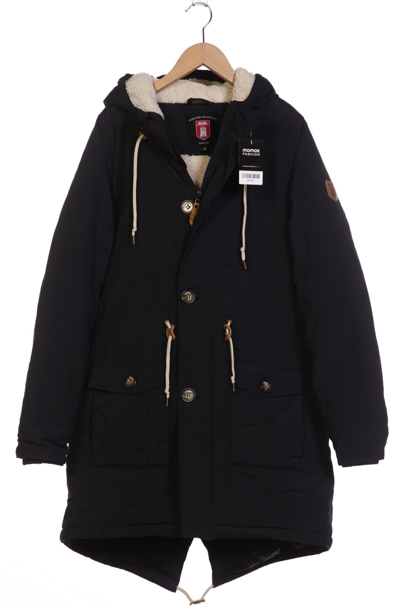 

Derbe Damen Mantel, marineblau, Gr. 42