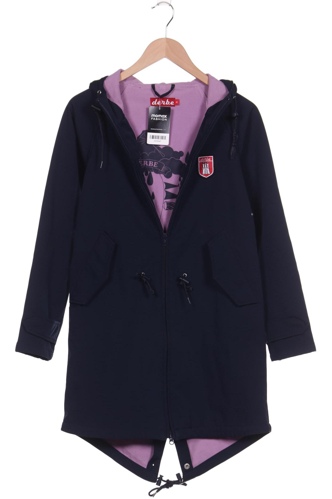 

Derbe Damen Mantel, marineblau