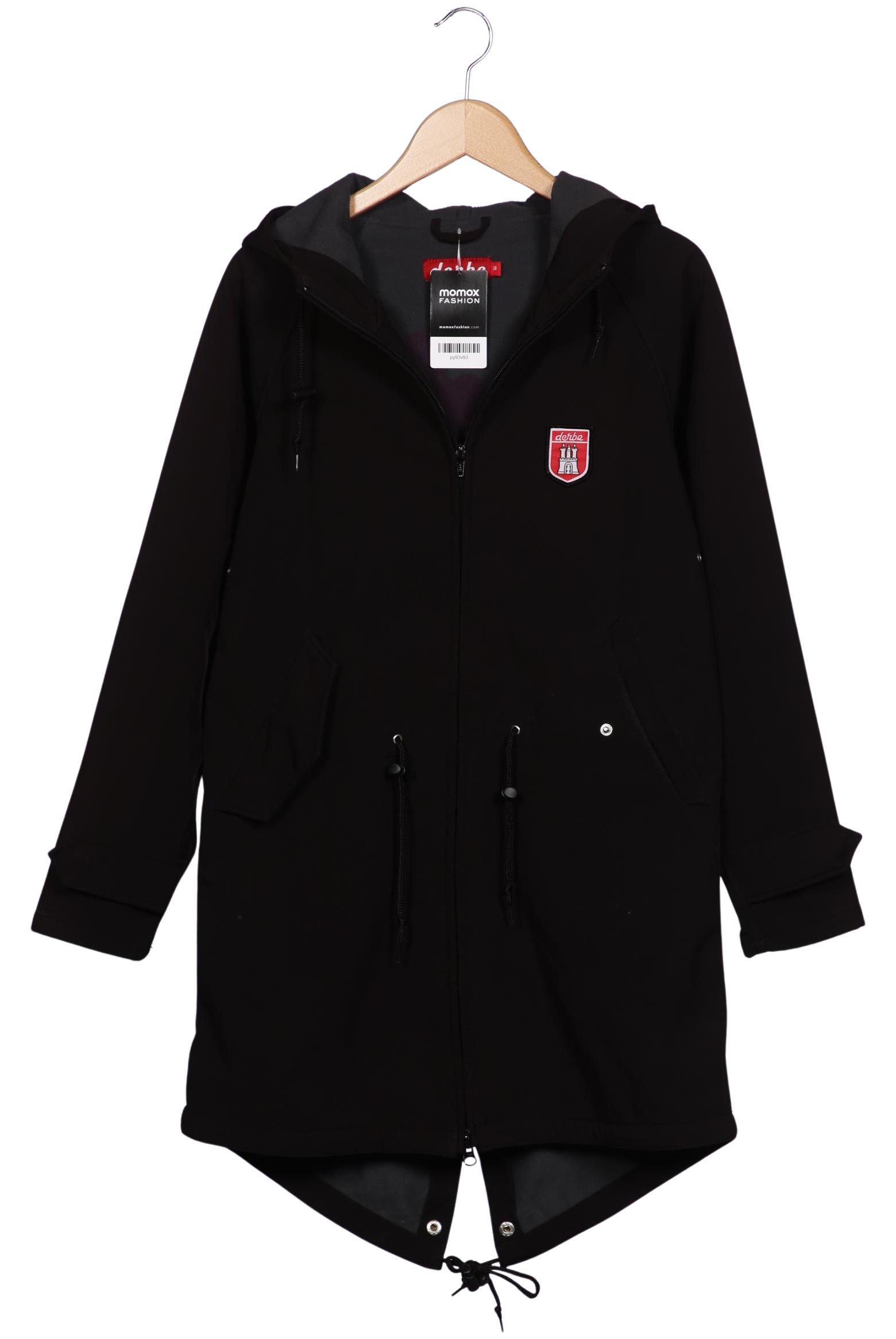 

Derbe Damen Mantel, schwarz, Gr. 38