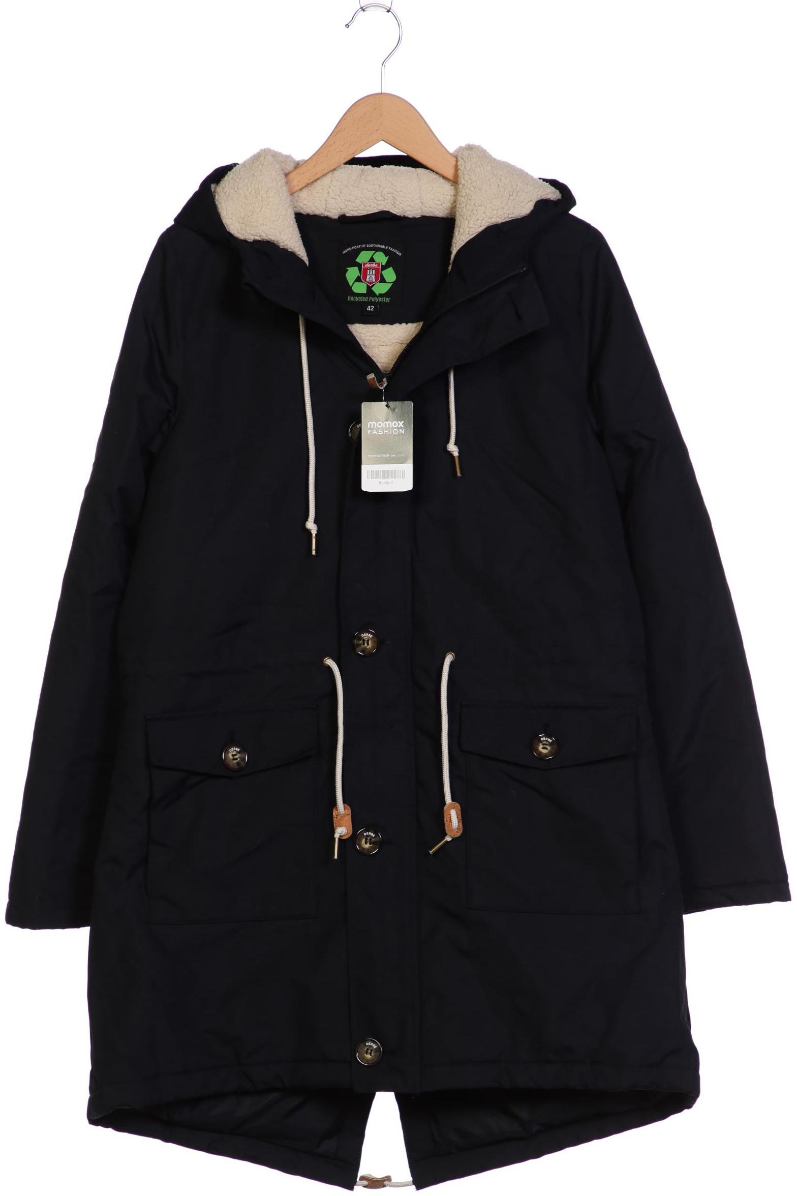 

Derbe Damen Mantel, marineblau