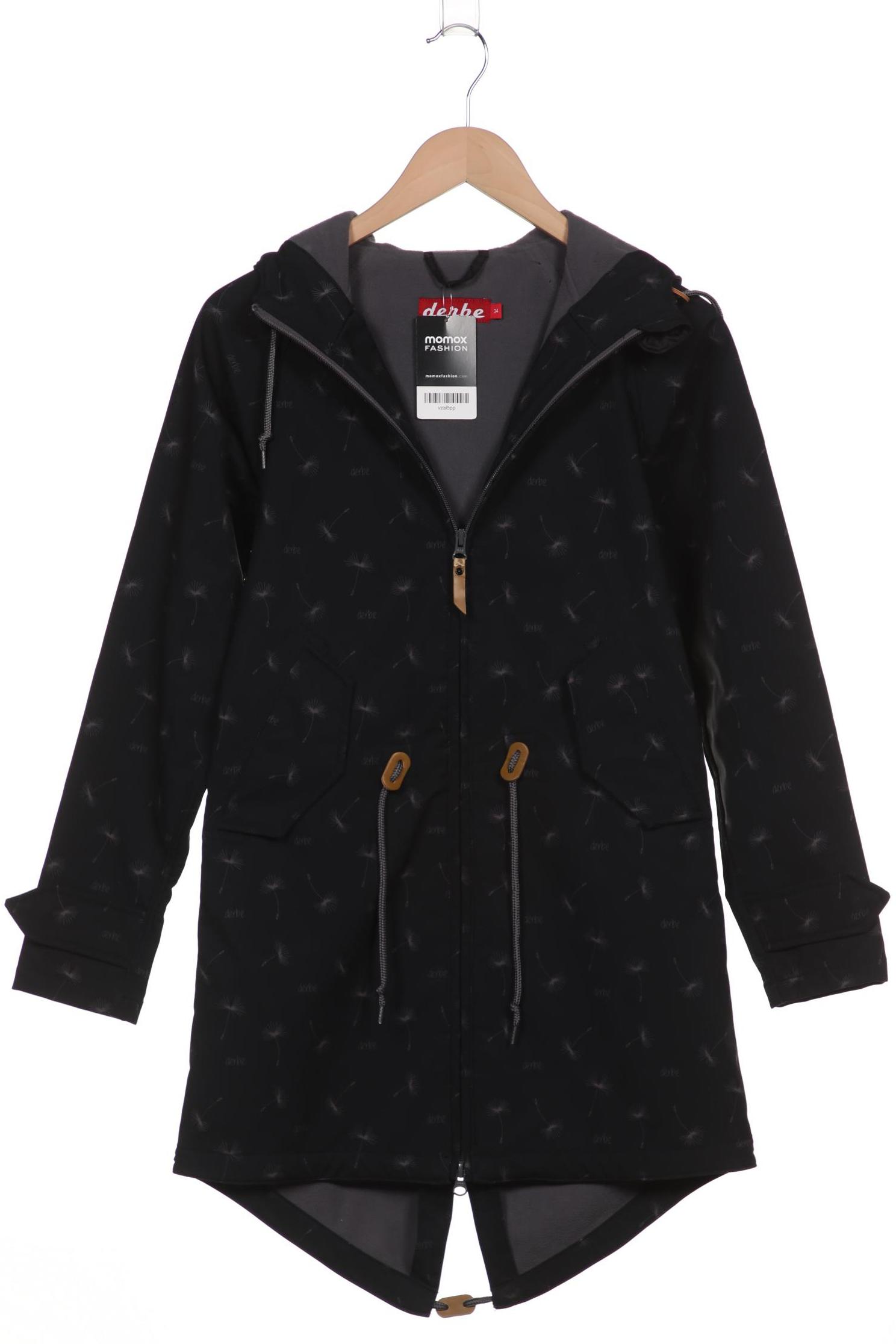 

Derbe Damen Mantel, schwarz