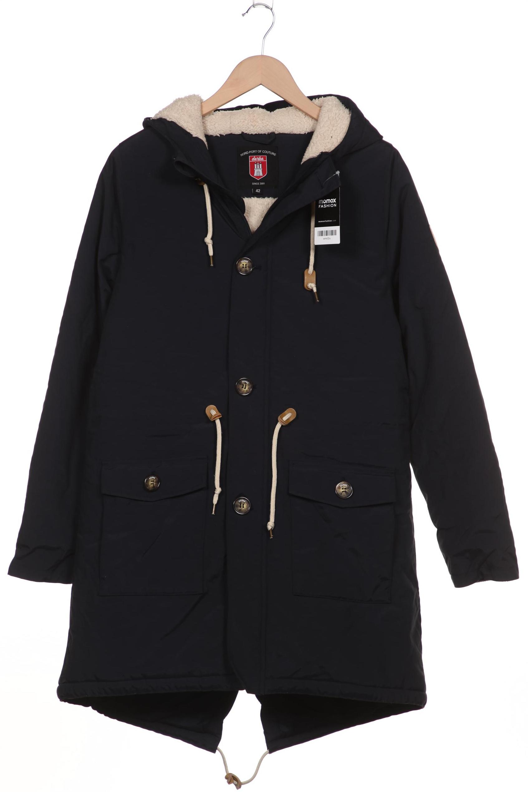 

Derbe Damen Mantel, marineblau, Gr. 42
