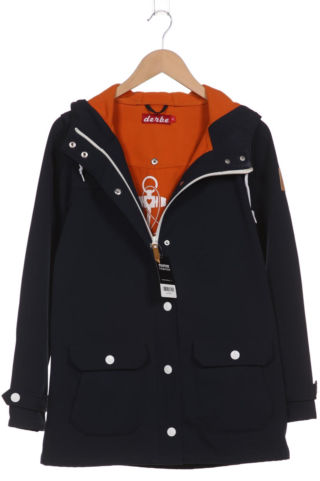 

Derbe Damen Mantel, marineblau