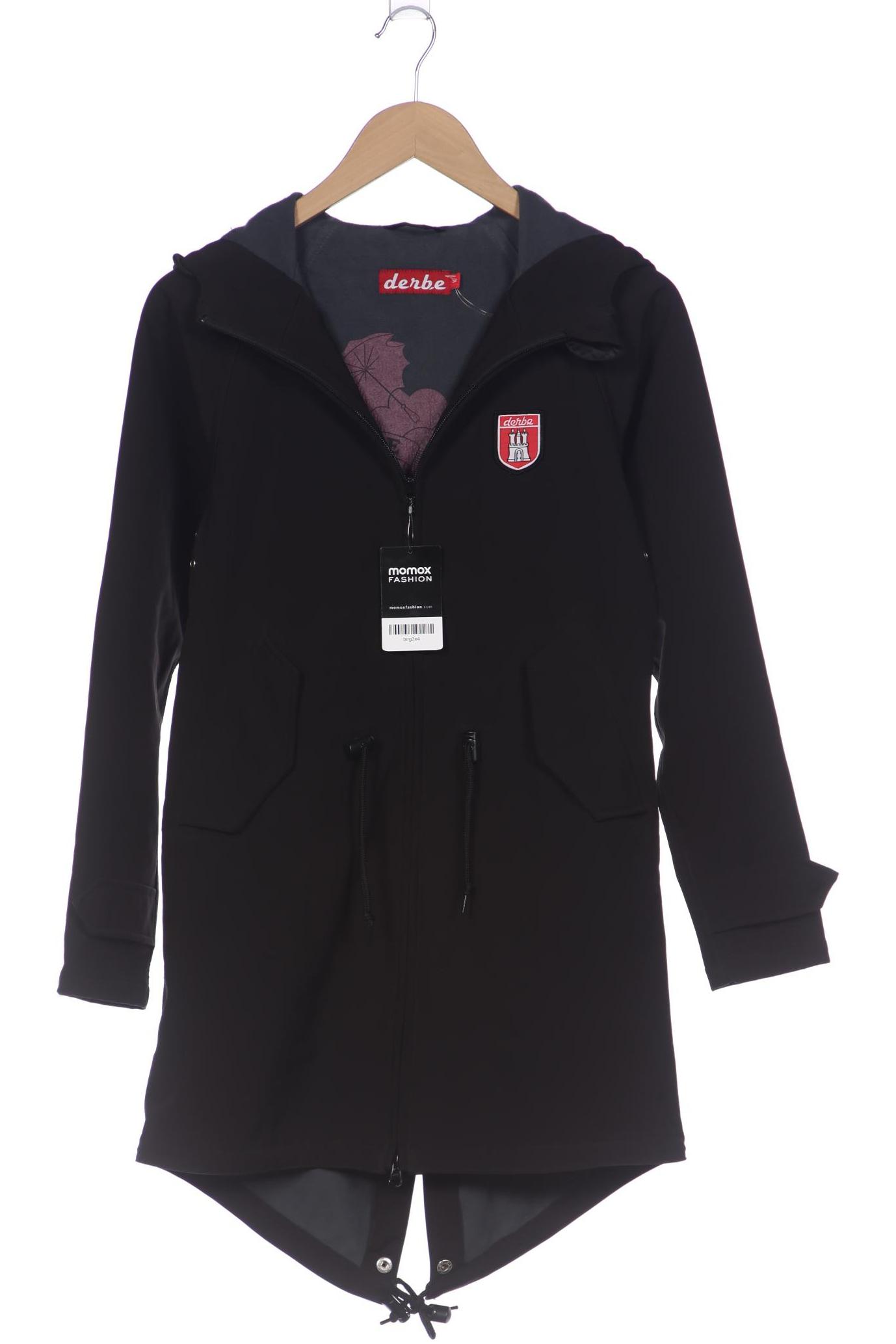 

Derbe Damen Mantel, schwarz, Gr. 34