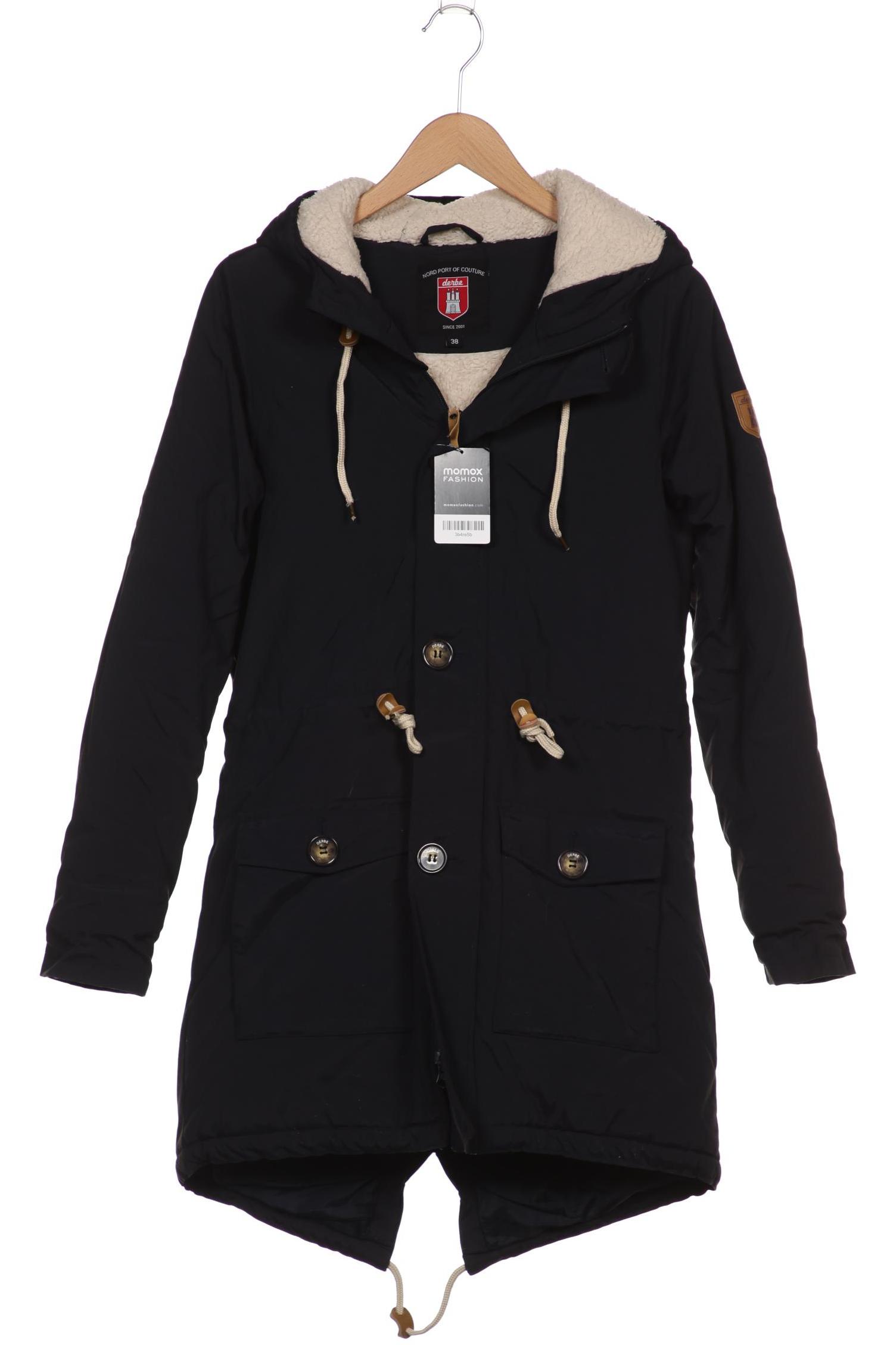 

Derbe Damen Mantel, marineblau