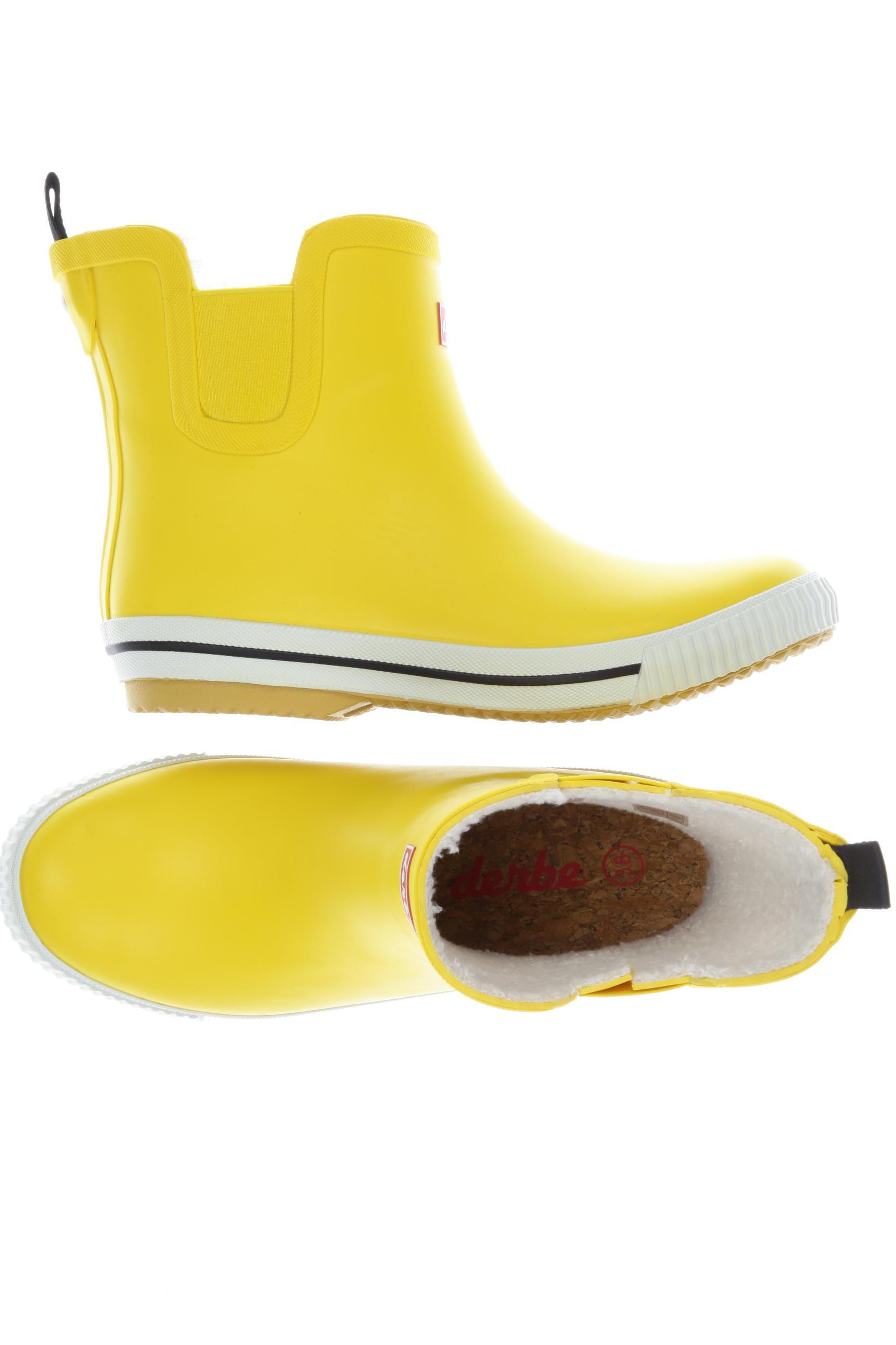 

Derbe Damen Stiefelette, gelb, Gr. 38