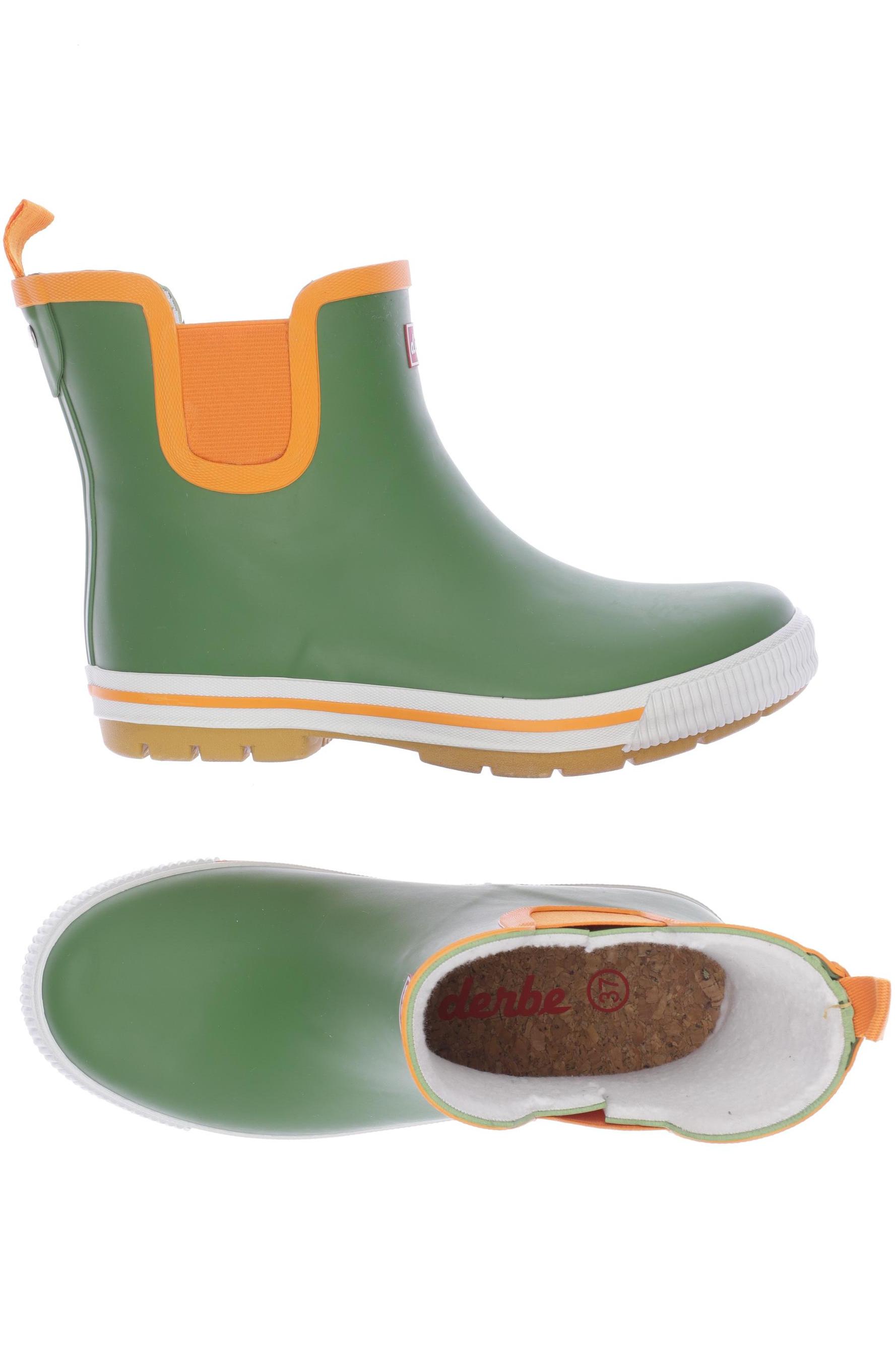 

Derbe Damen Stiefelette, grün
