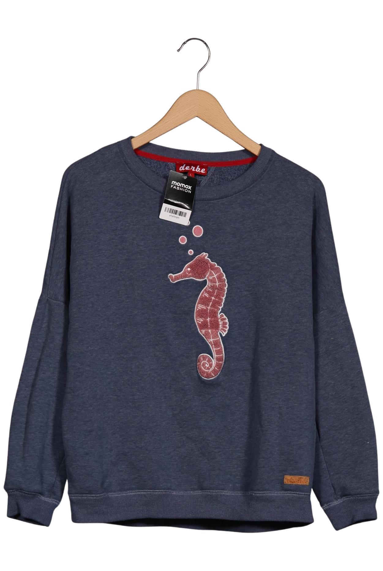 

Derbe Damen Sweatshirt, blau, Gr. 42