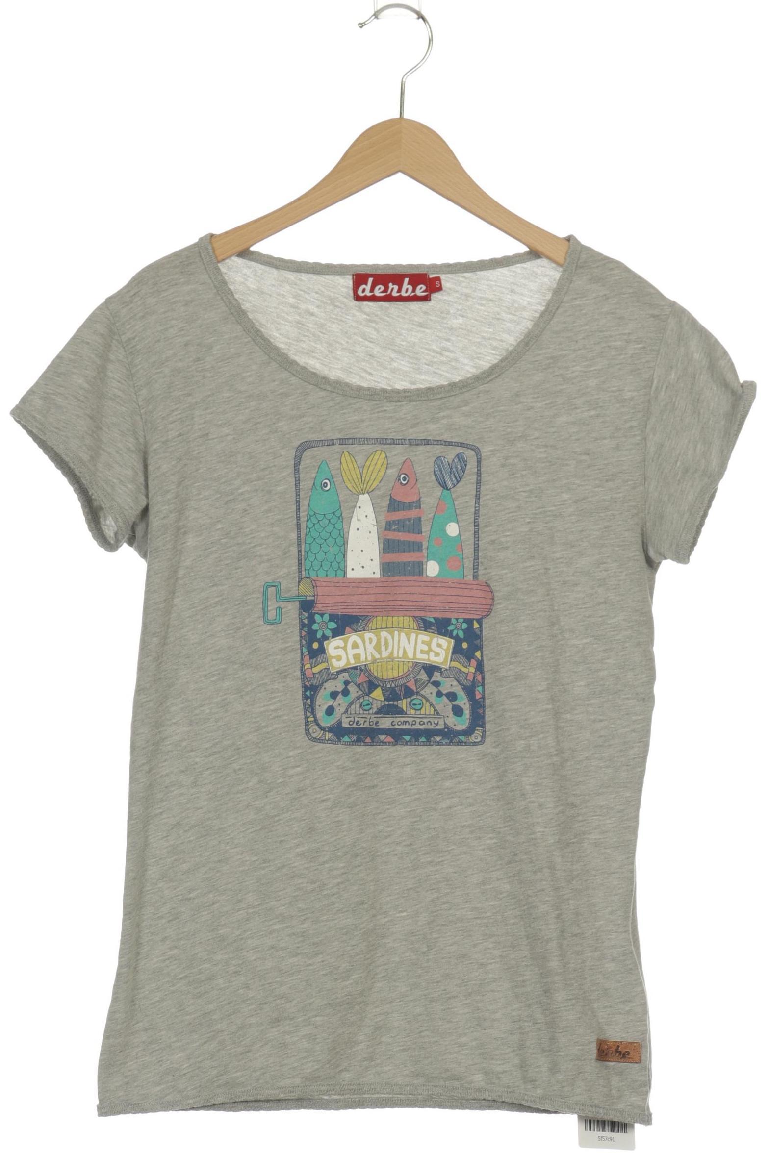 

Derbe Damen T-Shirt, grau, Gr. 36