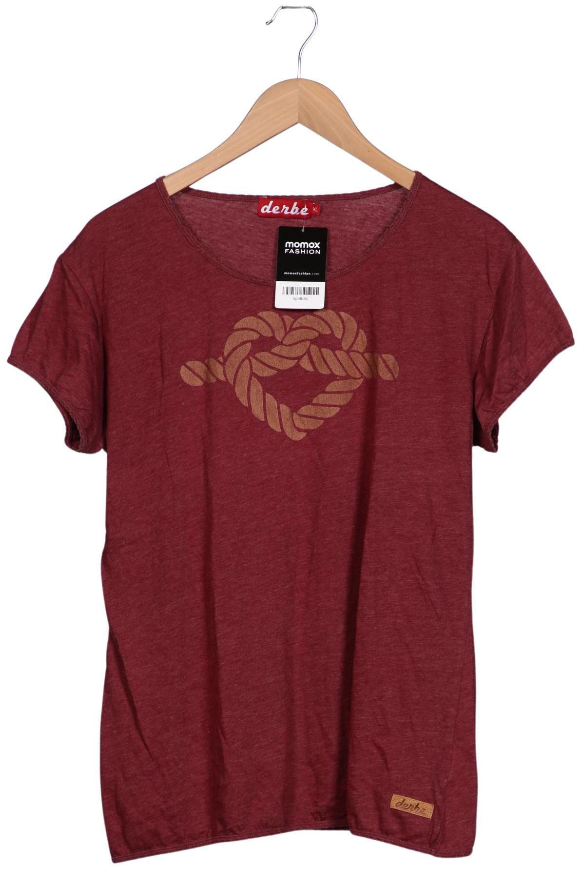 

Derbe Damen T-Shirt, bordeaux, Gr. 44