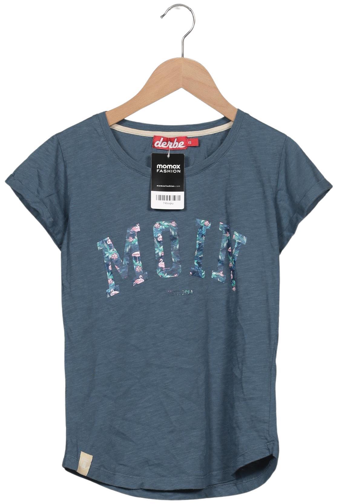 

Derbe Damen T-Shirt, blau, Gr. 34