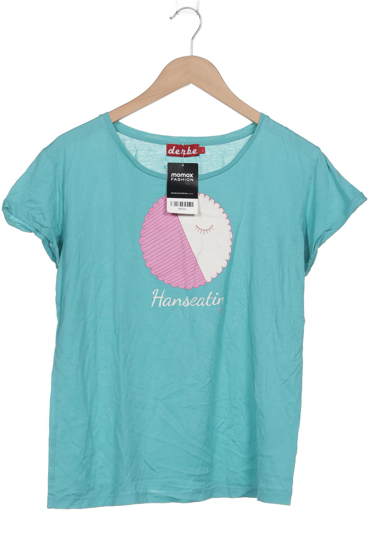 

Derbe Damen T-Shirt, blau, Gr. 42