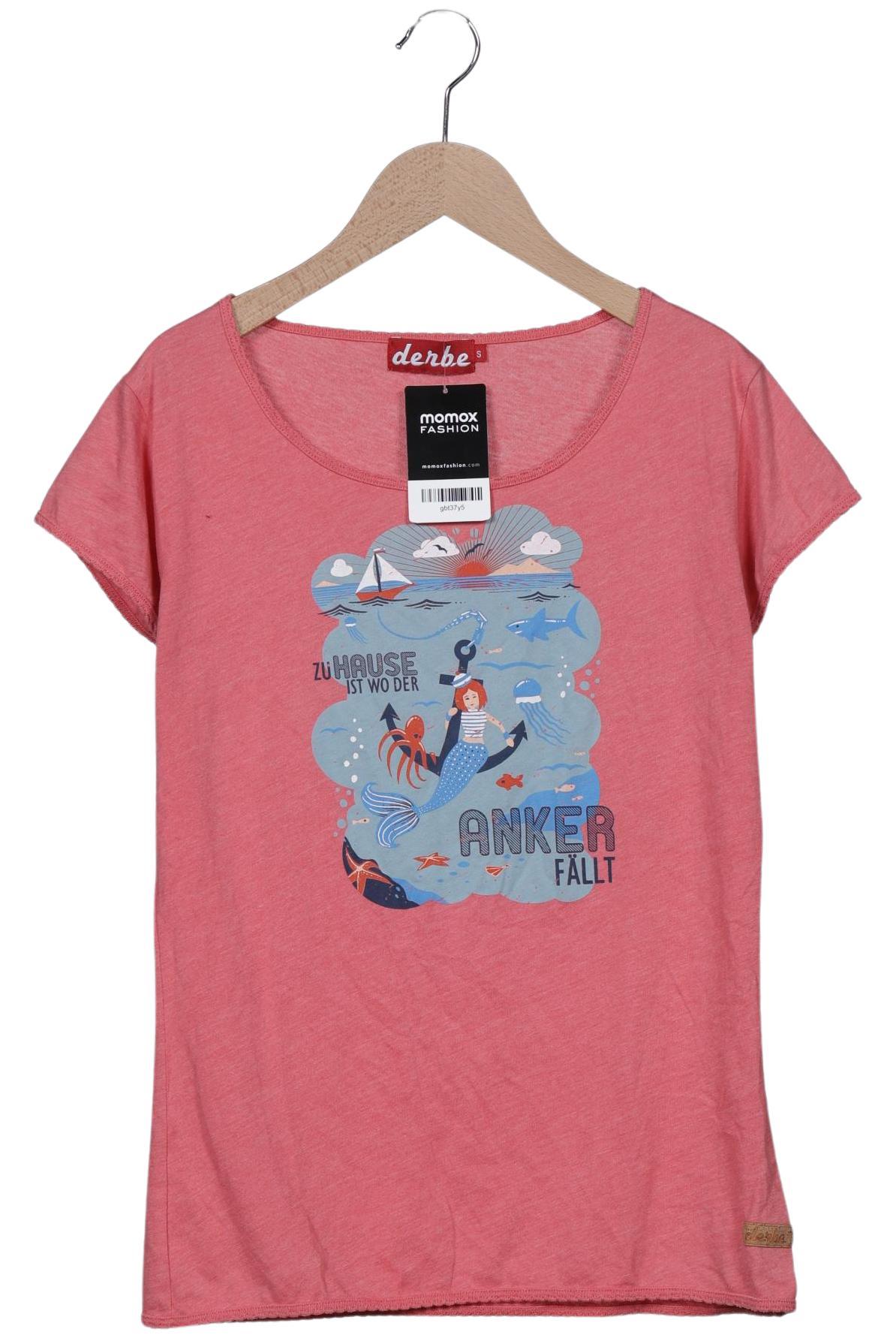 

Derbe Damen T-Shirt, pink, Gr. 36