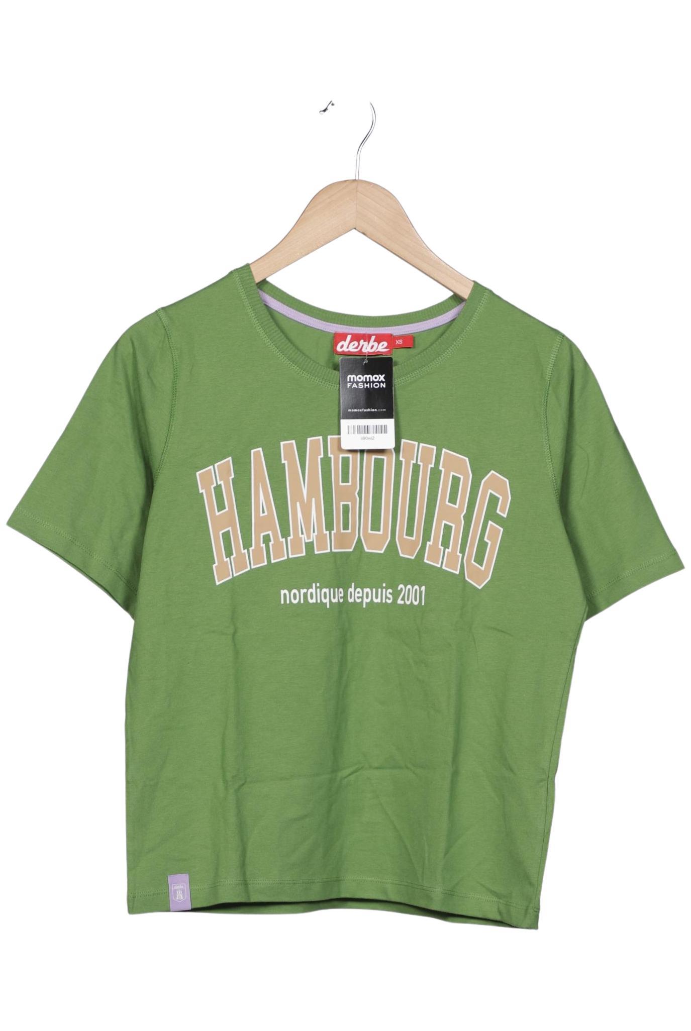 

Derbe Damen T-Shirt, grün, Gr. 34