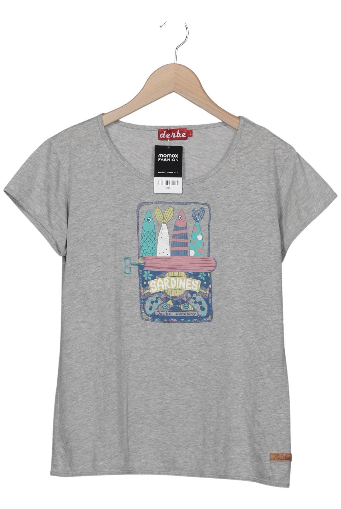 

Derbe Damen T-Shirt, grau, Gr. 42