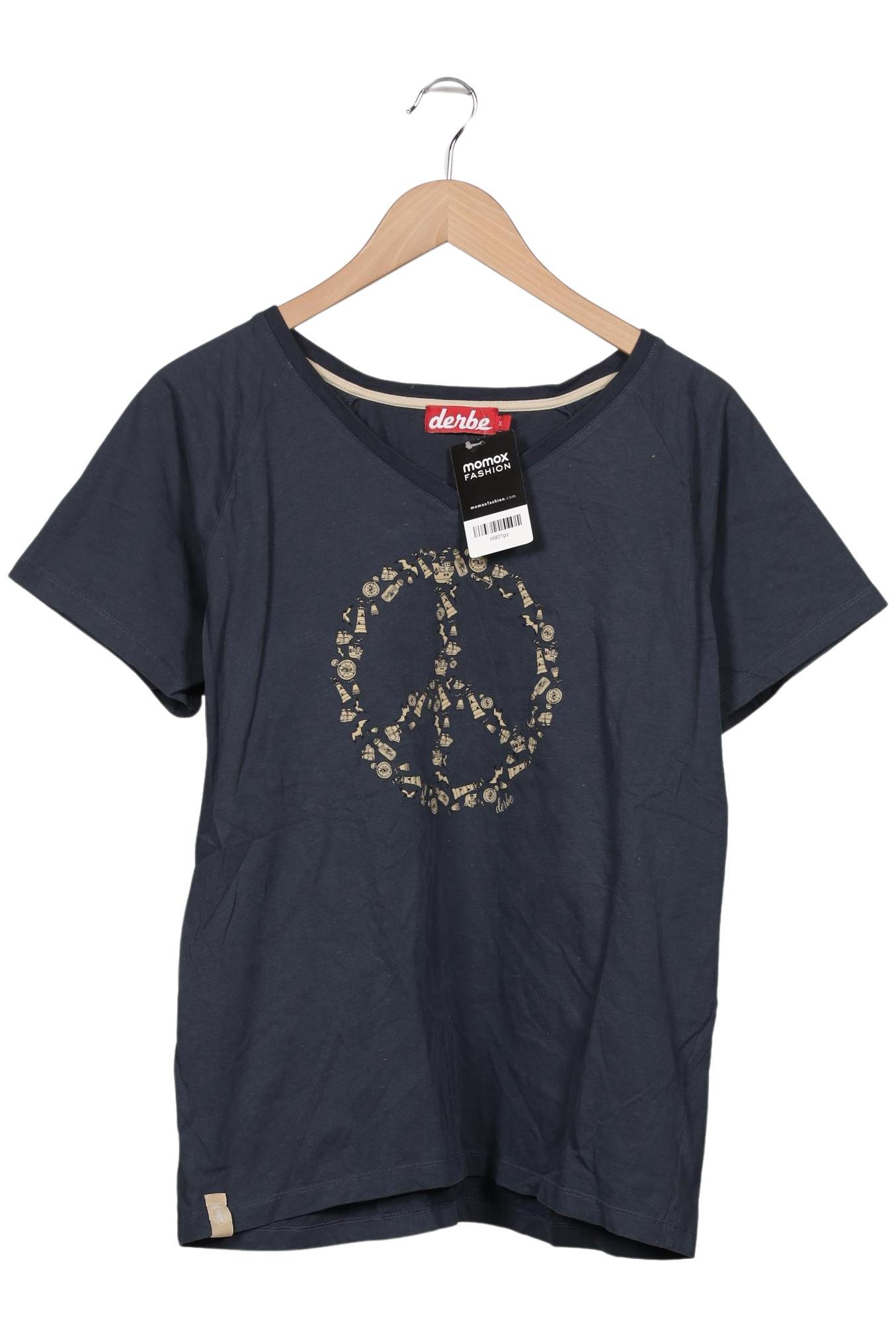 

Derbe Damen T-Shirt, blau, Gr. 44