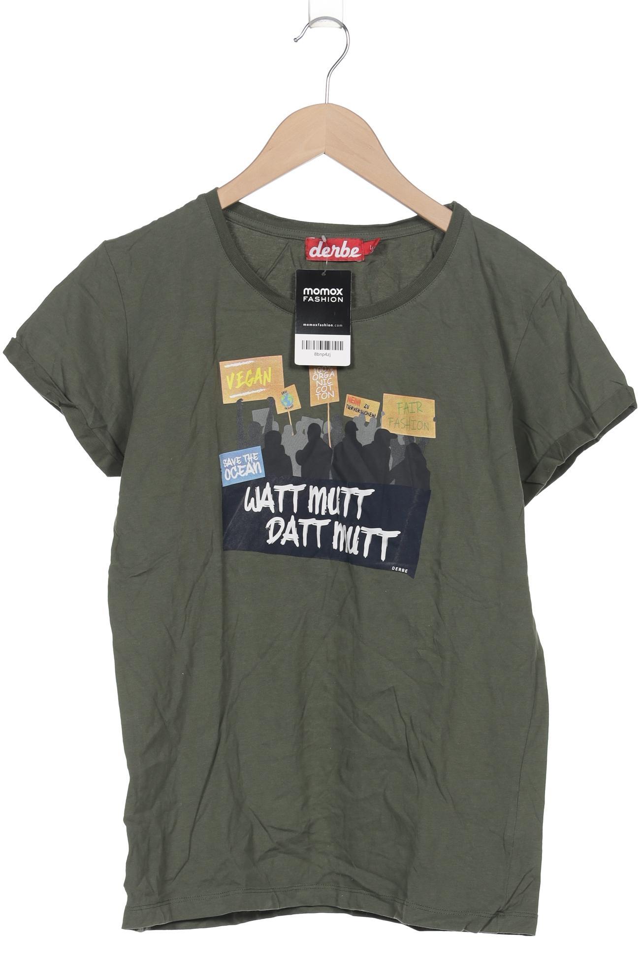 

Derbe Damen T-Shirt, grün, Gr. 42