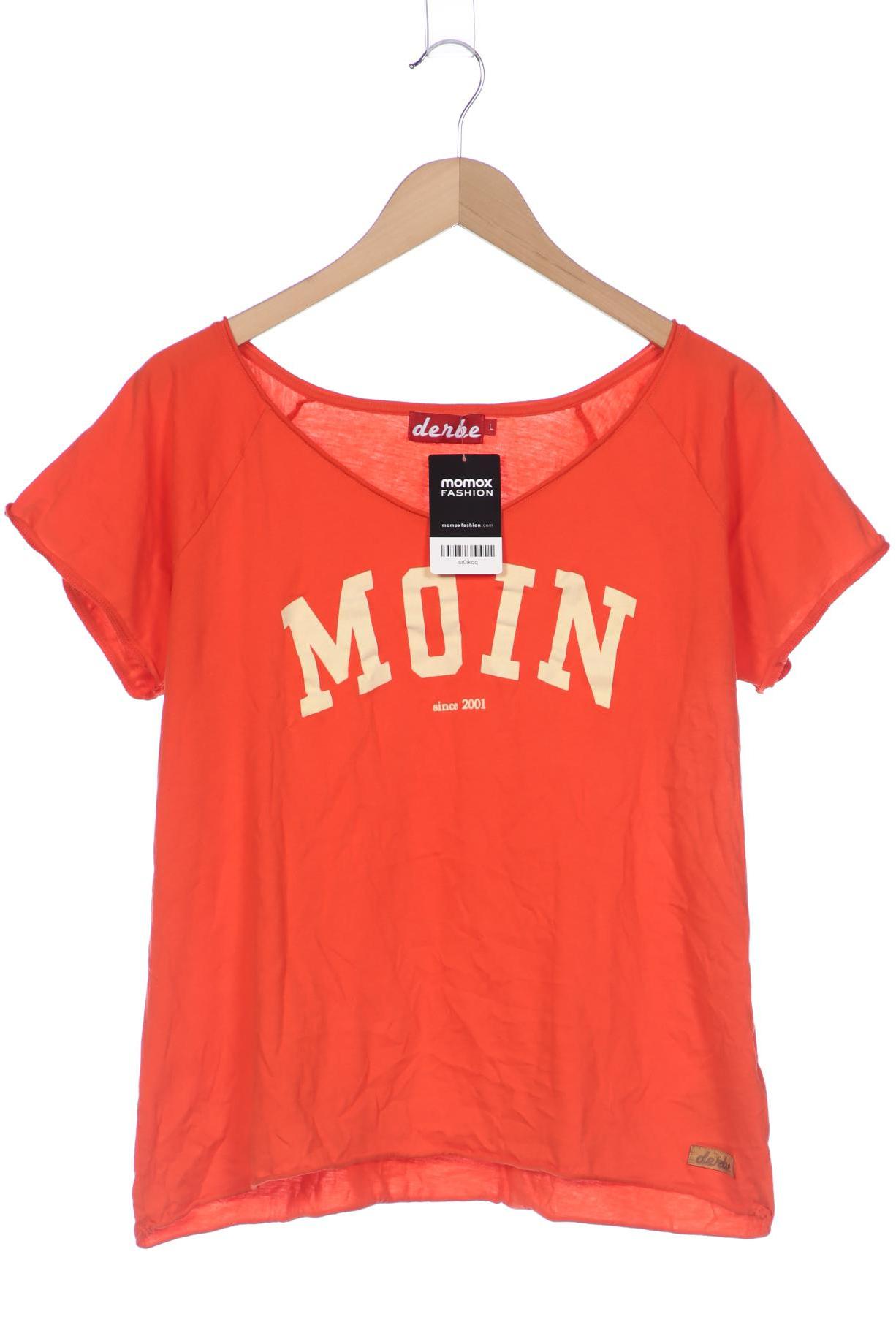 

Derbe Damen T-Shirt, orange, Gr. 42