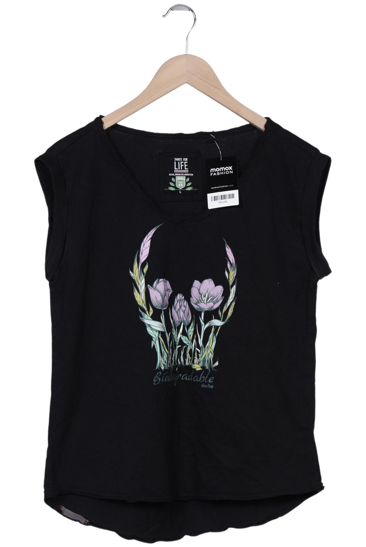 

Derbe Damen T-Shirt, schwarz, Gr. 44