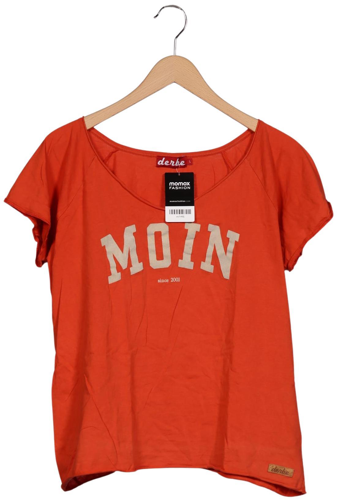 

Derbe Damen T-Shirt, orange, Gr. 42