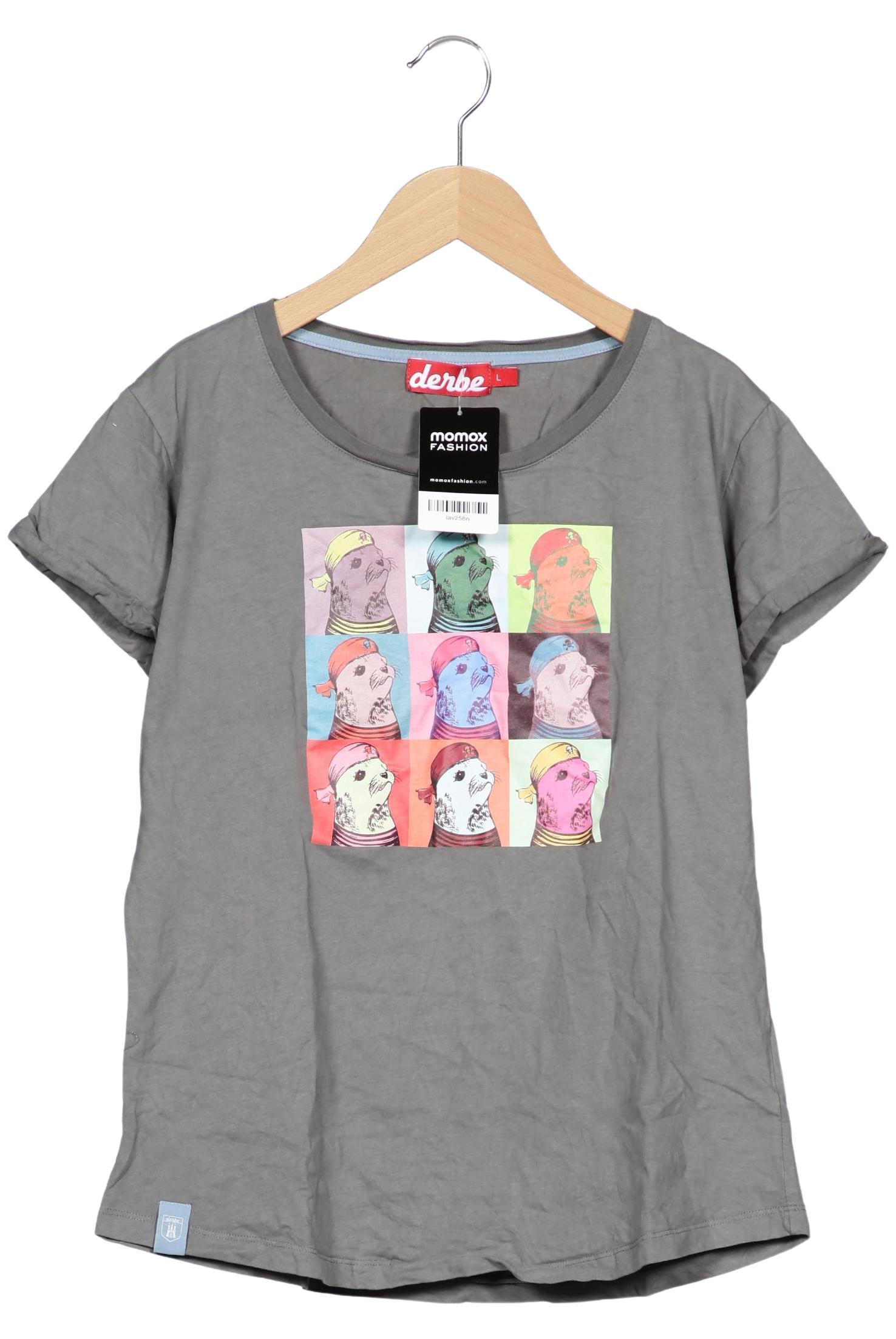 

Derbe Damen T-Shirt, grau, Gr. 42